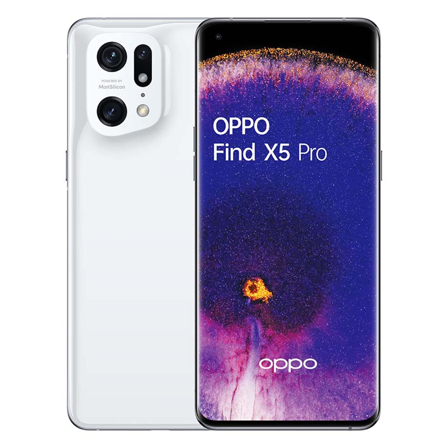 Oppo Find X5 Pro Dual SIM 256GB ROM + 12GB RAM (No CDMA | GSM Only) Factory Unlocked 5G Smartphone (Ceramic White) - International Version