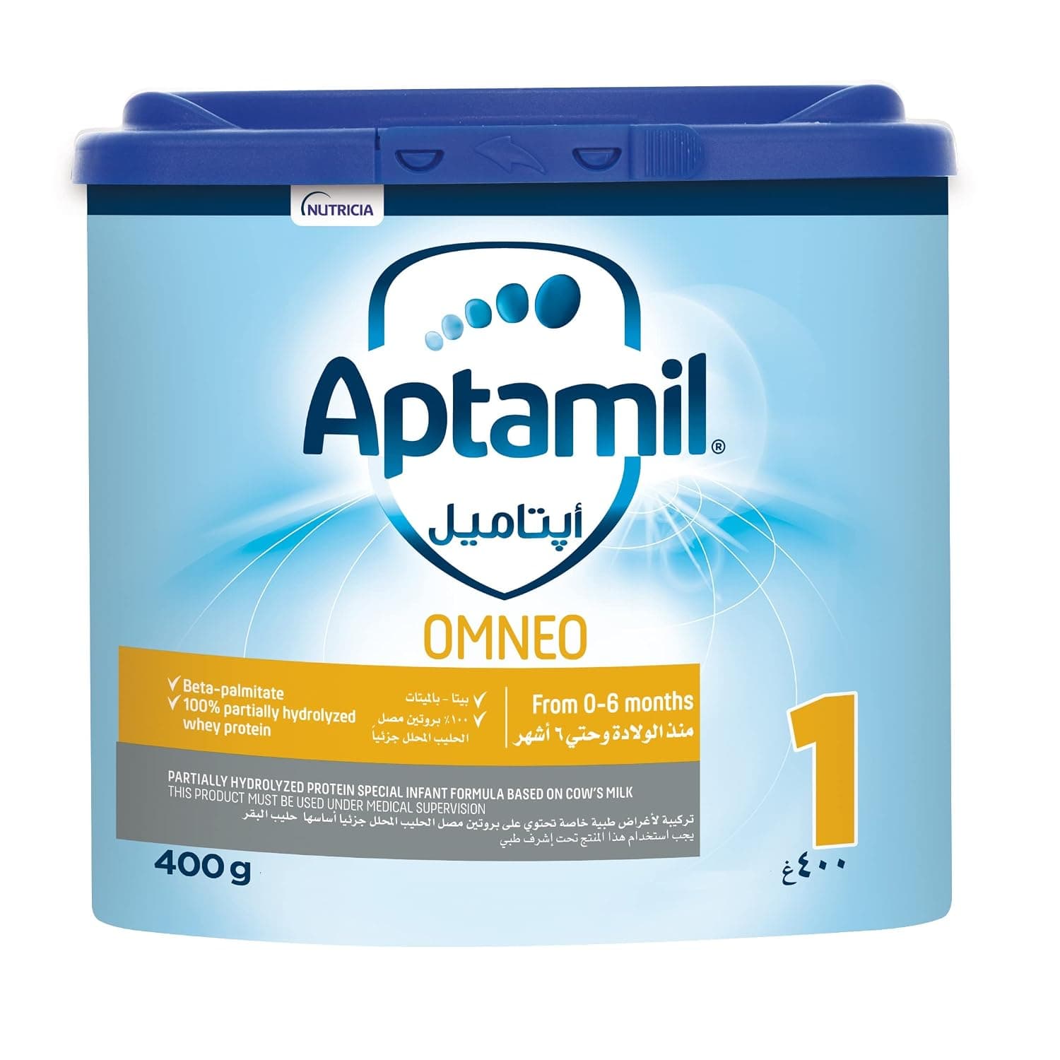 Aptamil Omneo 1, Infant Formula Milk, Stage 1, 400G