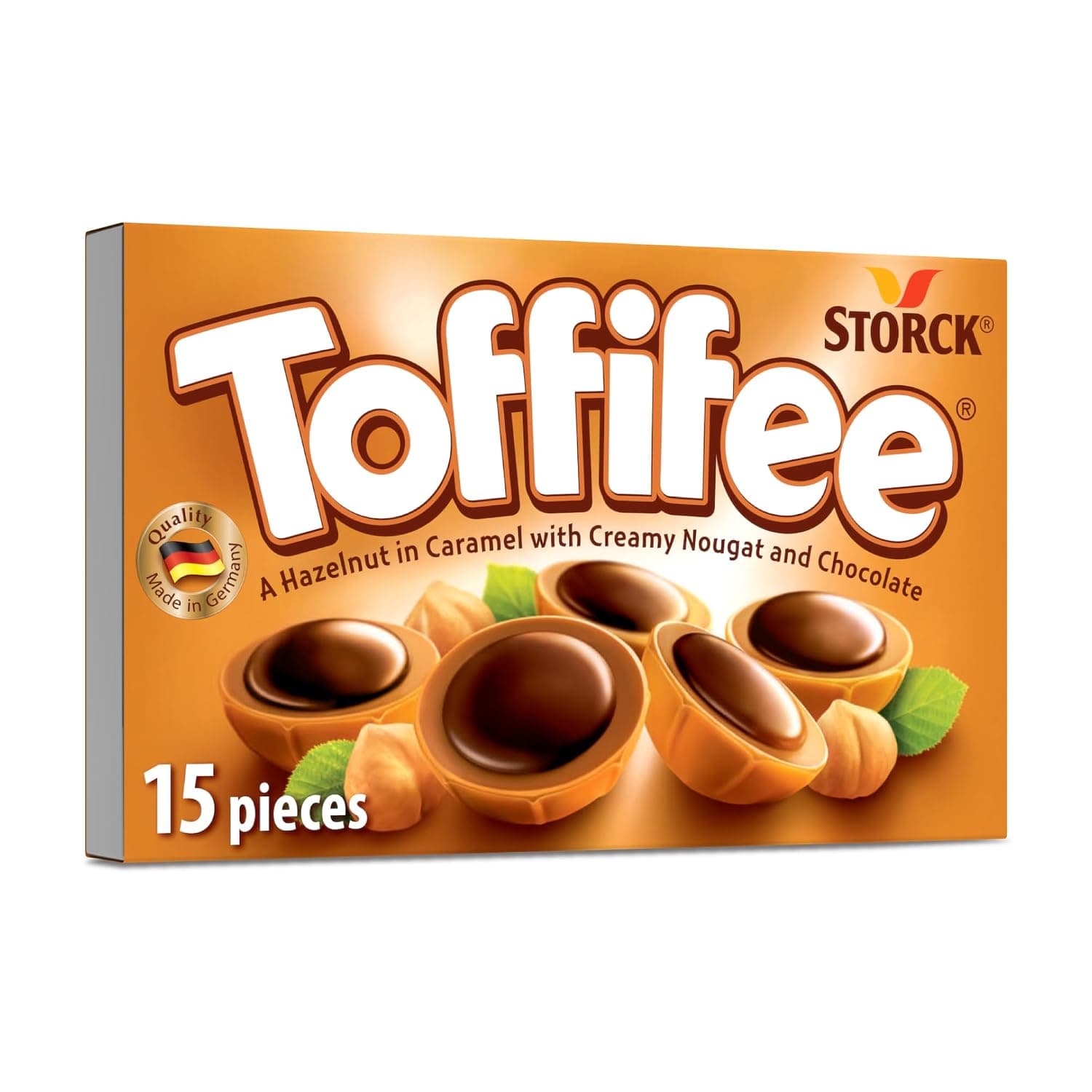 Storck Toffee Hazelnut In Caramel Chocolate 125 G