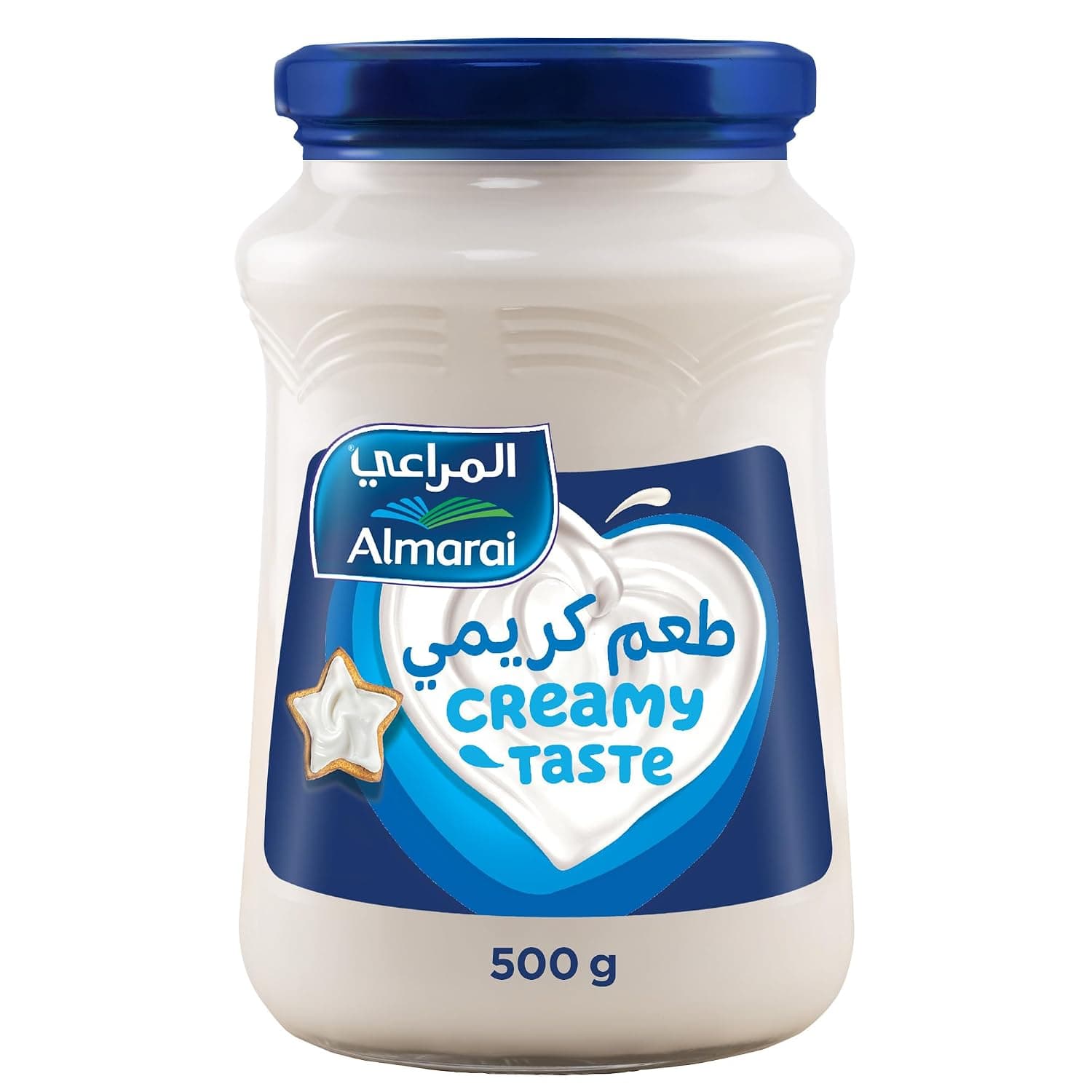 Almarai Blue Processed Cream Cheese Jar 500 G