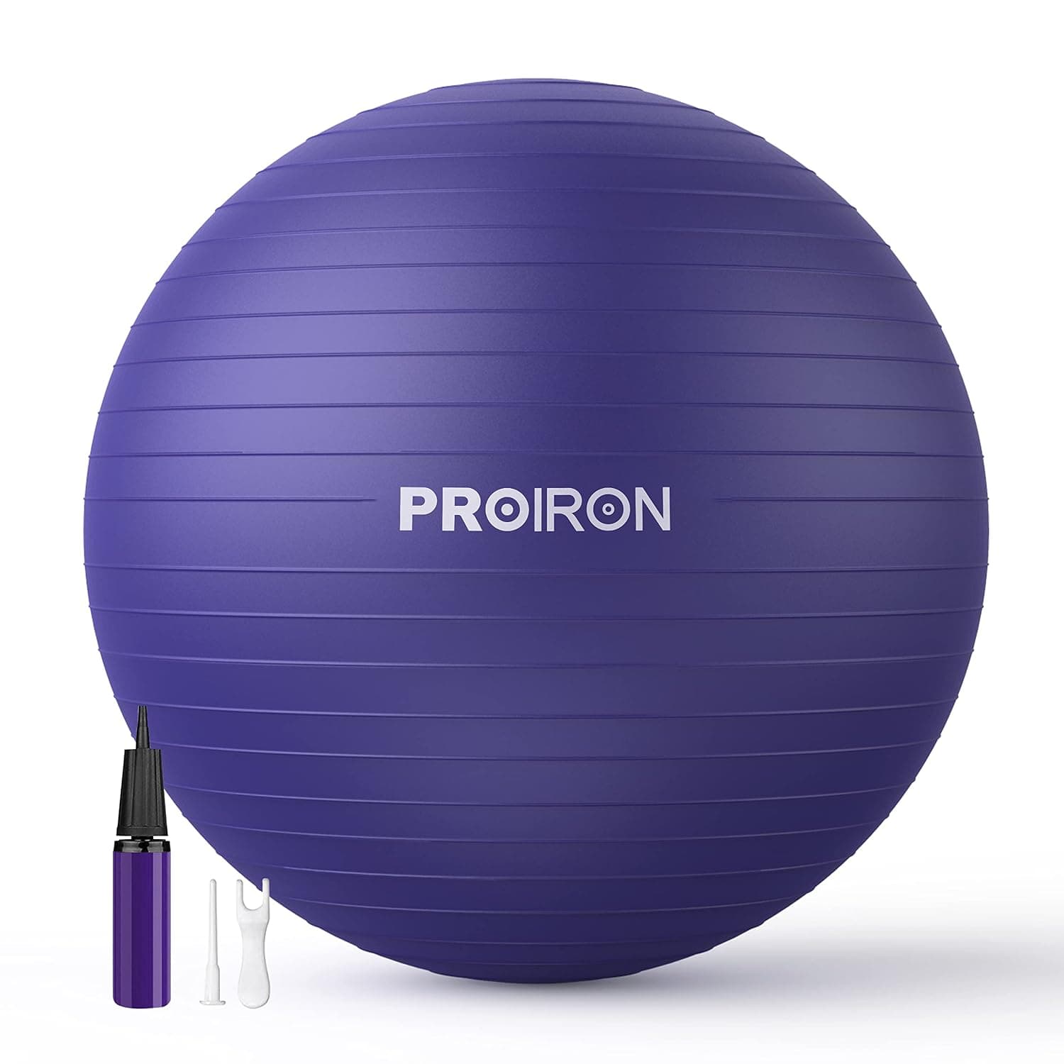 PROIRON Exercise Ball Anti-Burst Yoga Ball Chair with Quick Pump Slip Resistant Gym Ball Supports 500KG Balance Ball for Pilates Yoga Birthing Pregnancy Stability Gym Workout Training