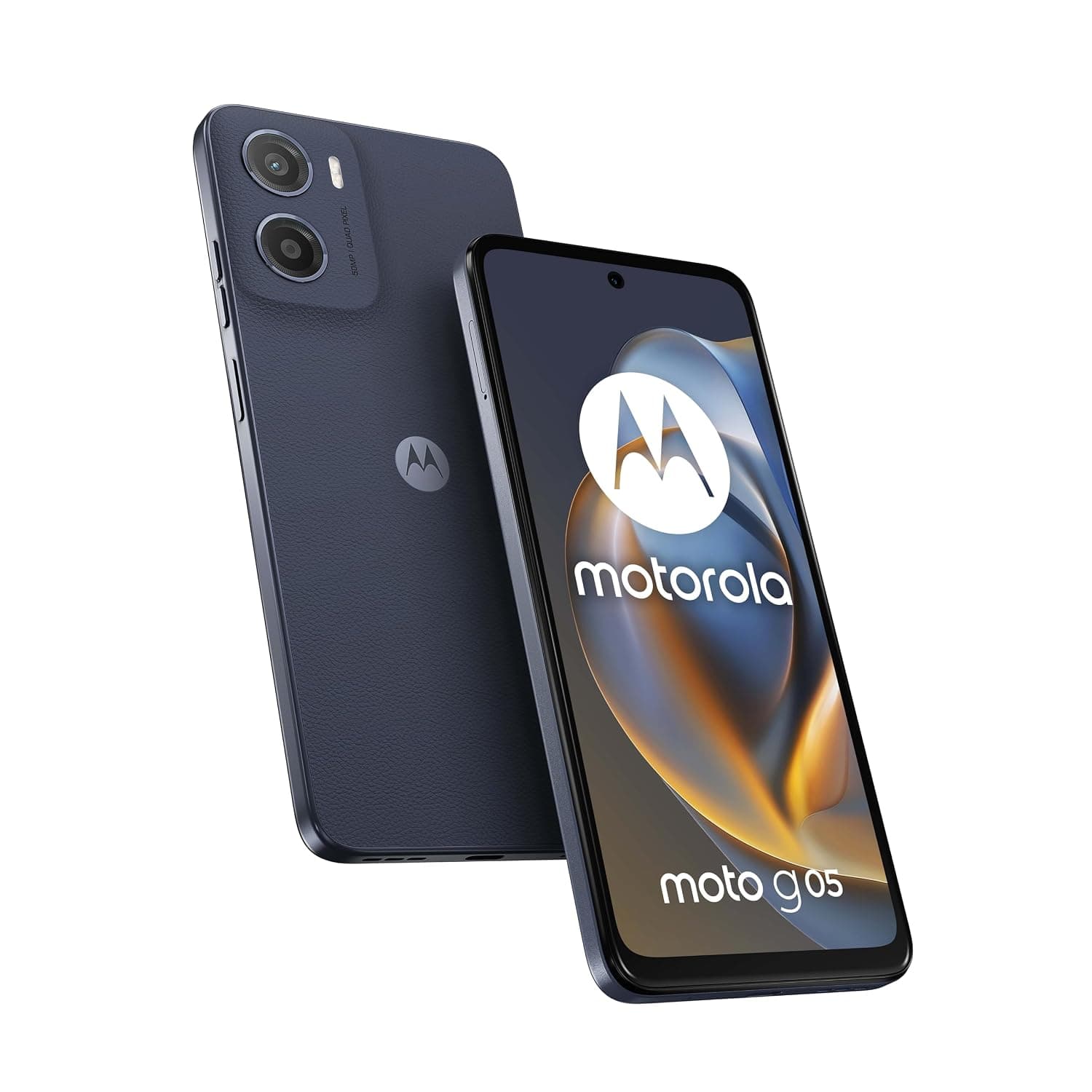 Motorola Moto G15 Dual-SIM 256GB ROM + 8GB RAM (GSM Only | No CDMA) Factory Unlocked 4G/LTE Smartphone (Sea Blue) - International Version