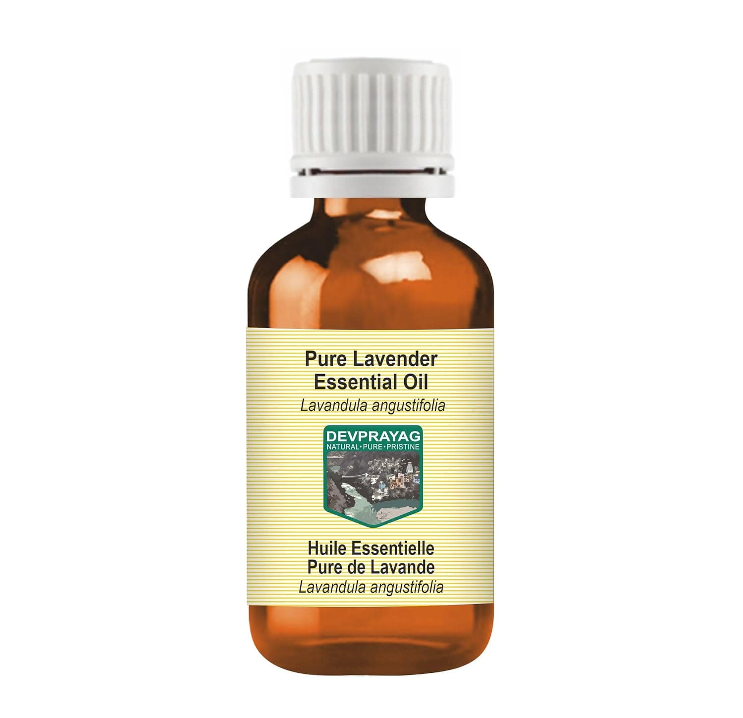 Pure Lavender Essential Oil (Lavandula angustifolia) Natural Therapeutic Grade Steam Distilled 50ml (1.69 oz)