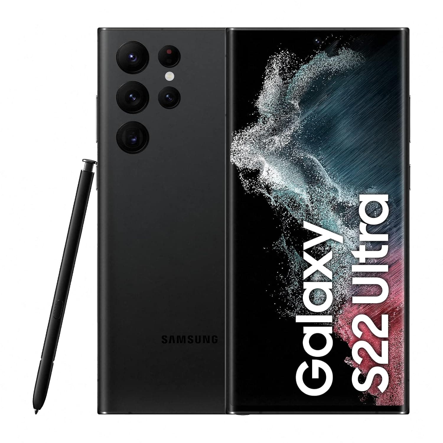 Samsung Galaxy S22 Ultra 5G | Dual Sim Smartphone | Ksa Version | Phantom Black | 256Gb