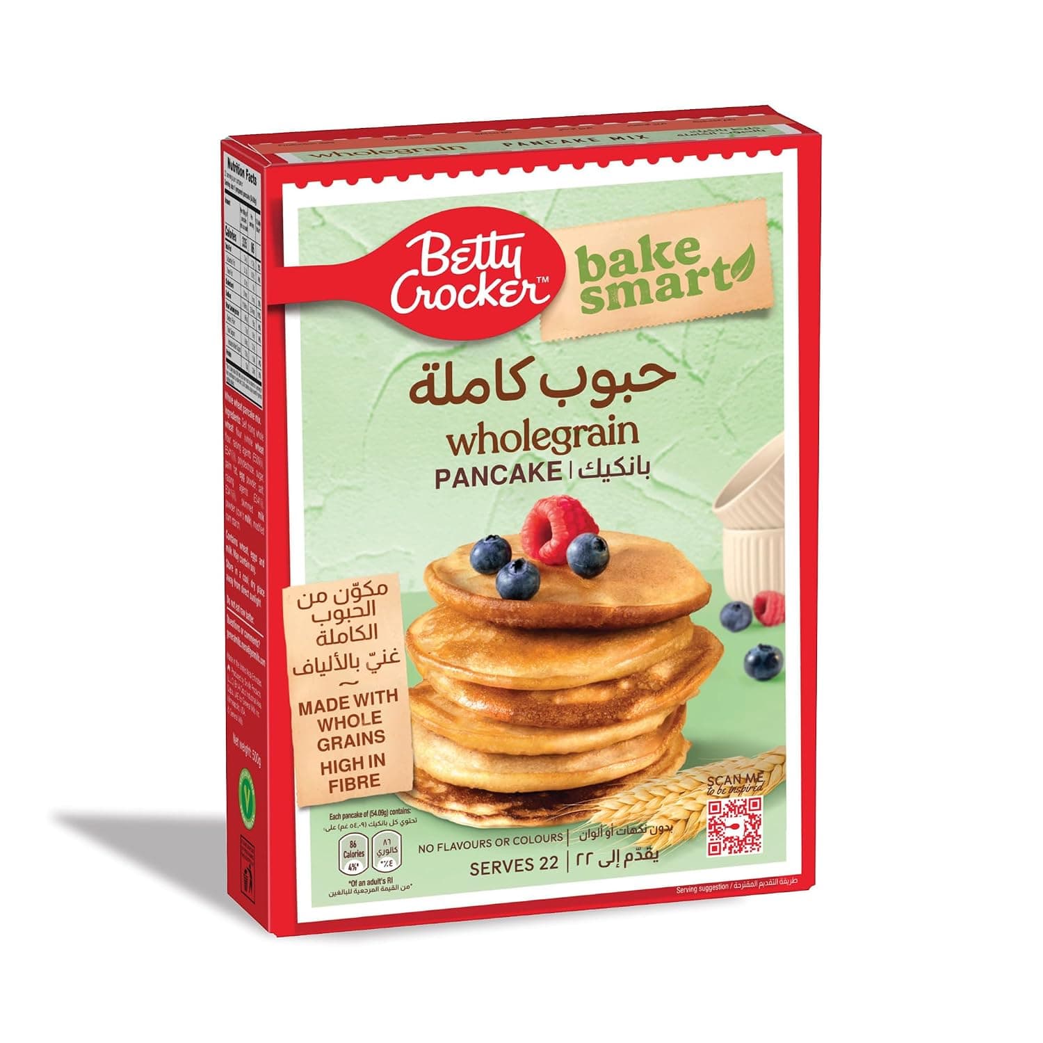 Betty Crocker Pancake Mix With Whole Grain , 500 Gm