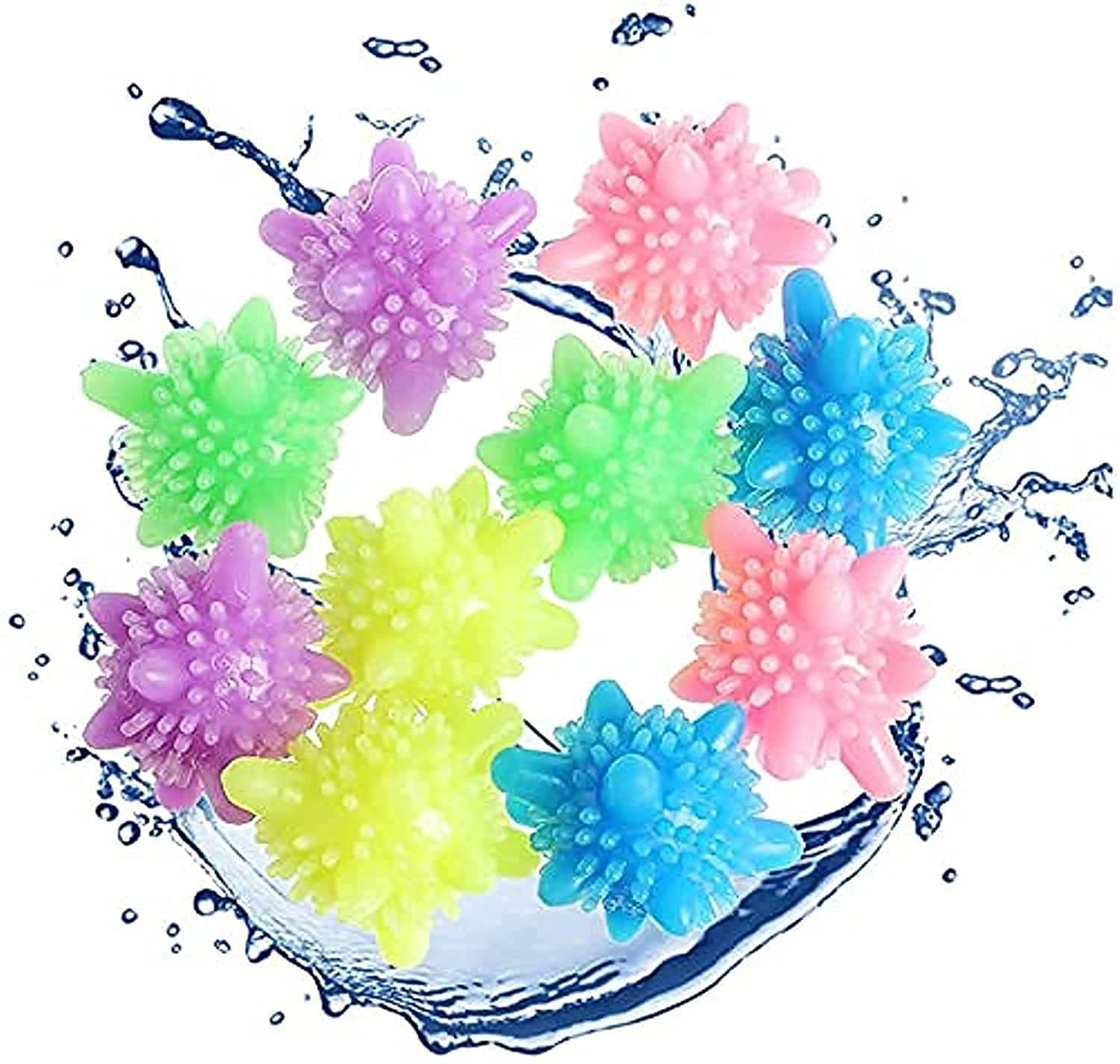 15-Pack Reusable Laundry Balls for Tangle-Free Washing, Boost Machine Cleaning Efficiency, Compatible with All Household Washing Machines