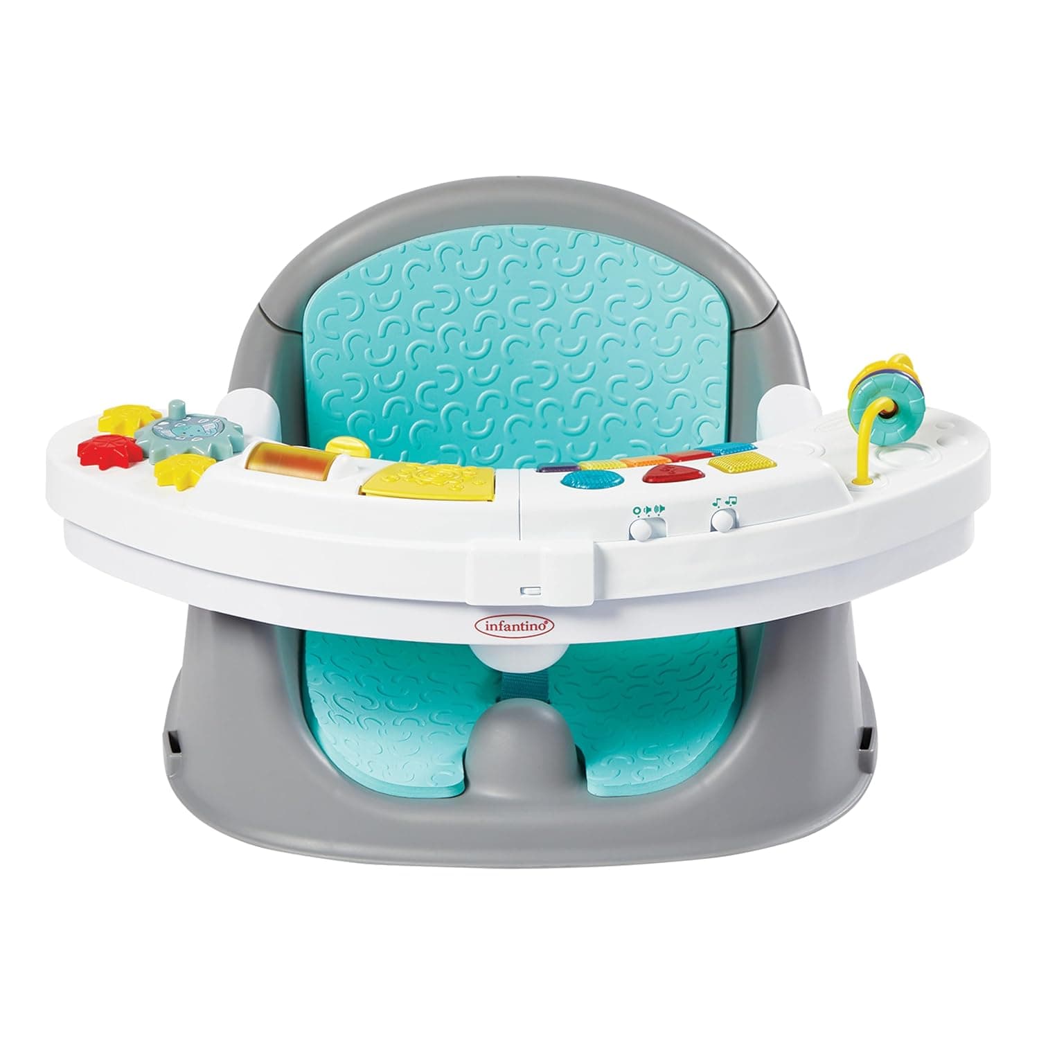 Infantino Music&Lights 3-In-1 Discovery Seat&Booster-handle, Blue