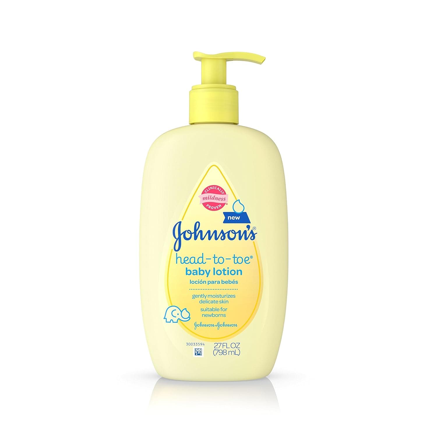 Johnson's Head-to-Toe Baby Lotion, 27 Fluid Ounce