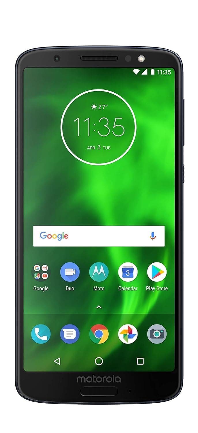 motorola Moto G Dual Sim,4G Smartphones (32 Gb,12 Mp, Android 8.0, Indigo, Xt1925)