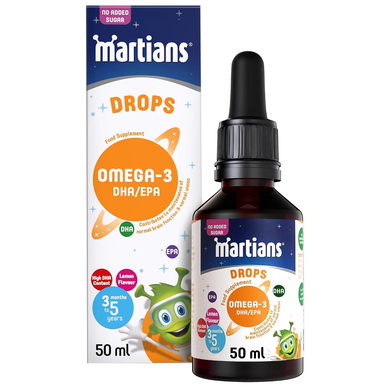 Martians Omega 3 drops 50 ml