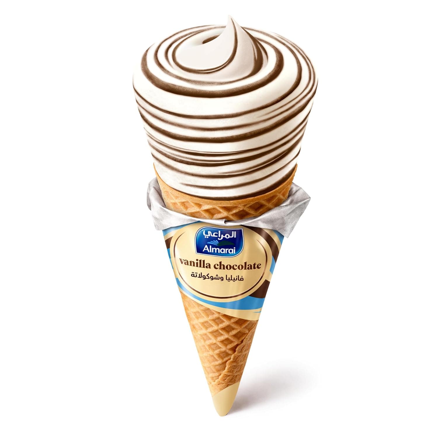 Almarai Vanilla with Chocolate Ice Cream Cone 120 ml