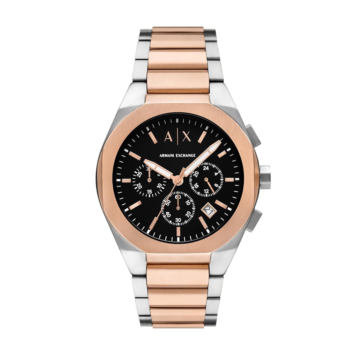 Armani Exchange A|X Chronograph Watch for Men; Men's Watch with Leather, Stainless Steel or Silicone Band