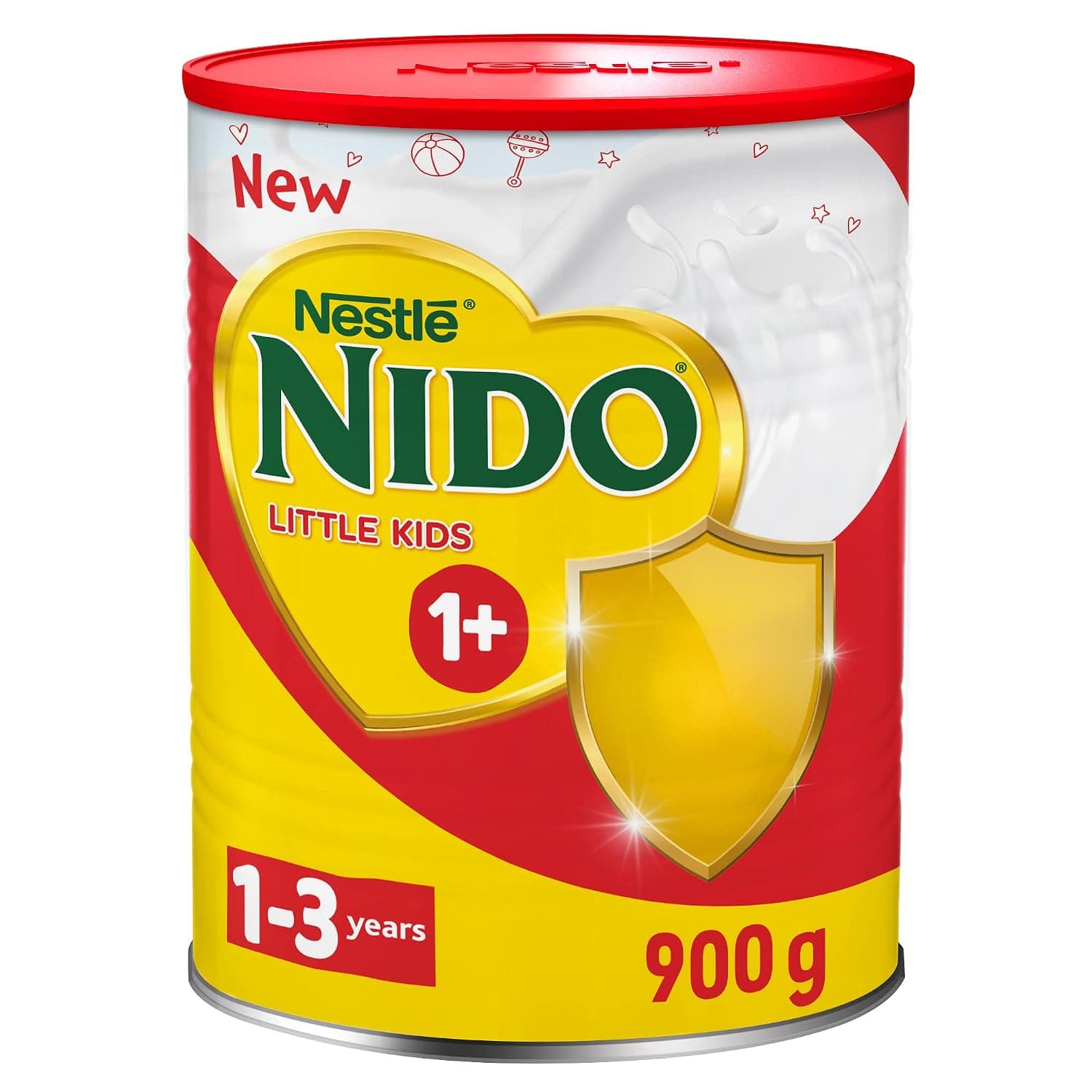 Nido Nestle One Plus Little Kids Stage 3, From 1 to 3 years, 900g