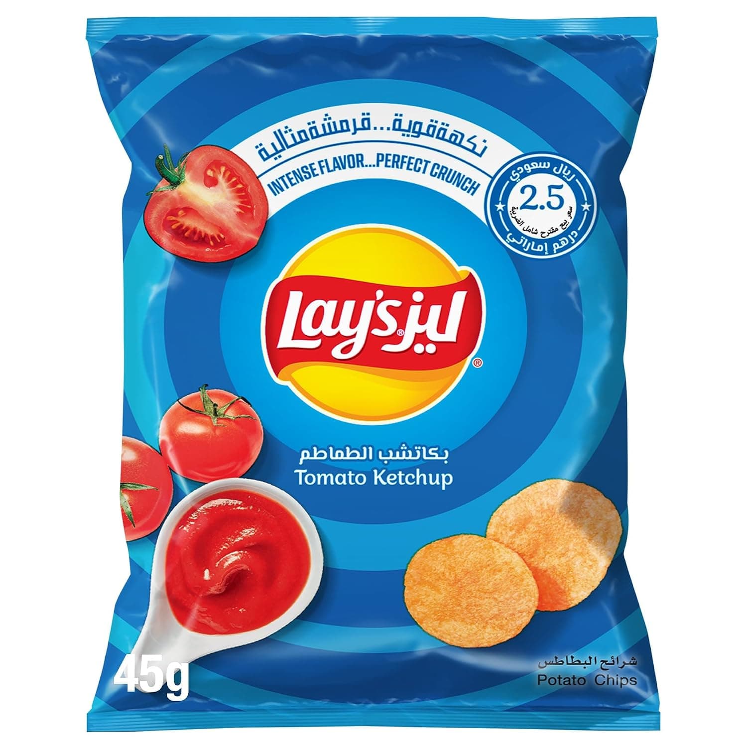 Lay’s Ketchup Potato Chips, 45g