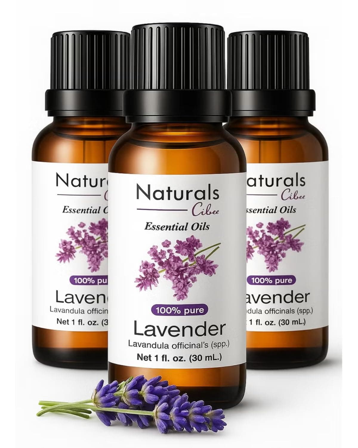 Natural Pure Lavender Oil 30ml 3 Cans