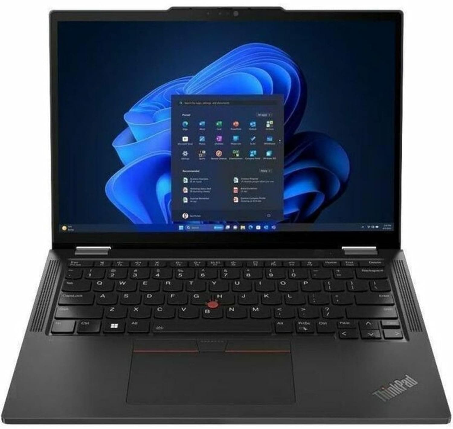 Lenovo ThinkPad X13 Gen 5 21LW002BUS 13.3" Touchscreen Convertible 2 in 1 Notebook - WUXGA - Intel Core Ultra 7 165U - vPro Technology - 16 GB - 1 TB SSD - English Keyboard - Black