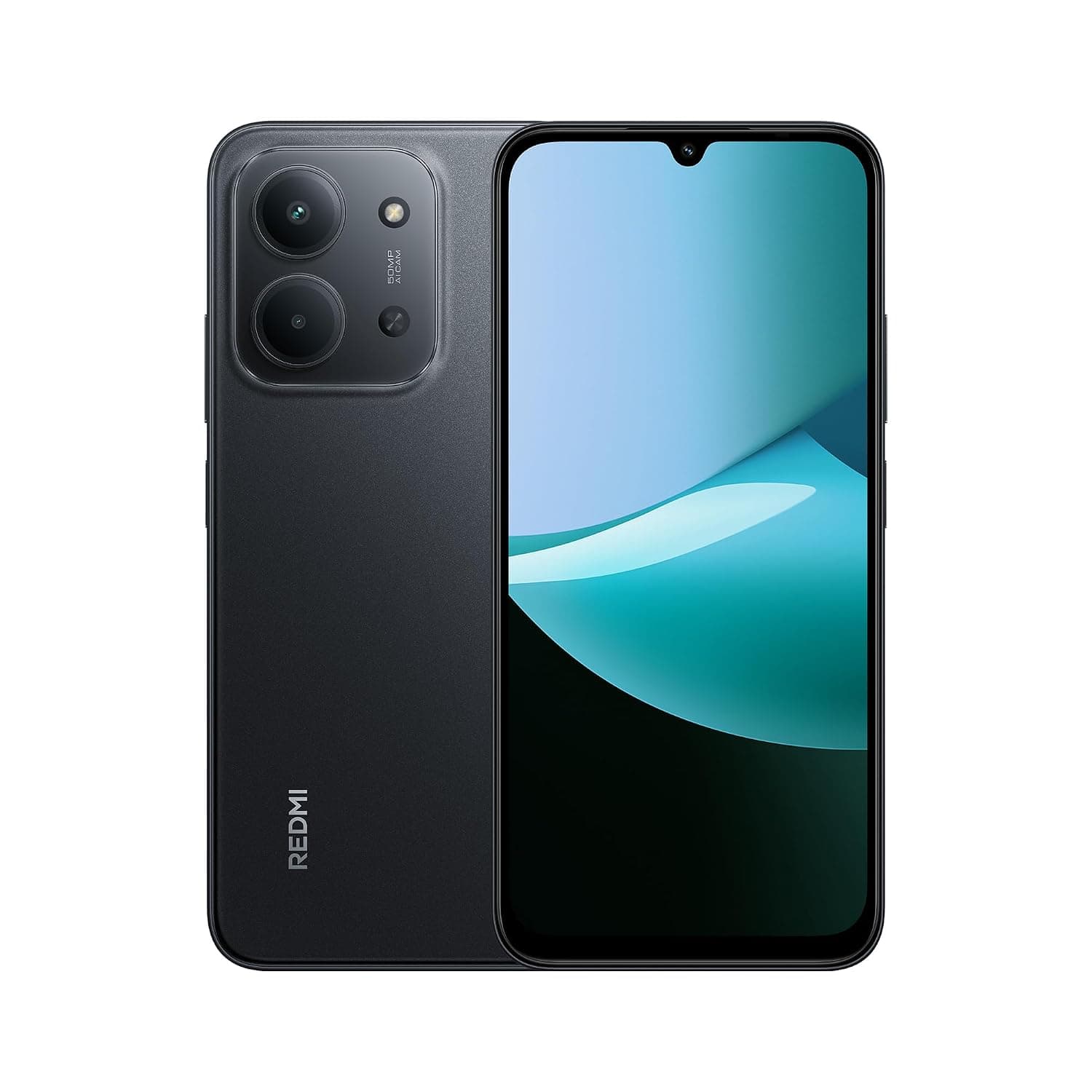 Xiaomi Redmi 15C Dual-SIM 128GB ROM + 4GB RAM (GSM Only | No CDMA) Factory Unlocked 4G/LTE Smartphone (Midnight Gray) - International Version