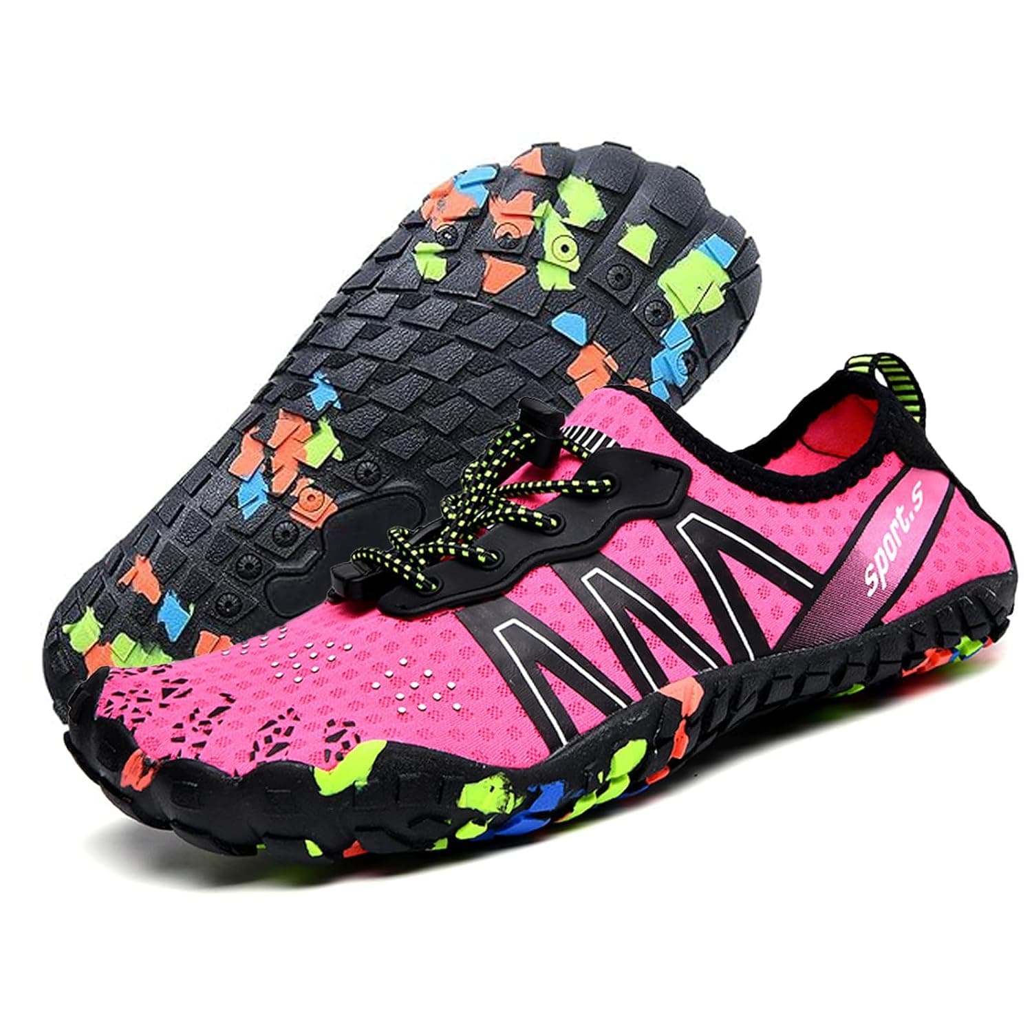 Water Shoes for Women Men Barefoot Quick-Dry Aqua Socks Swim Shoes for Surfing,Swimming,Beach Sports,Kayaking,Diving with Yoga