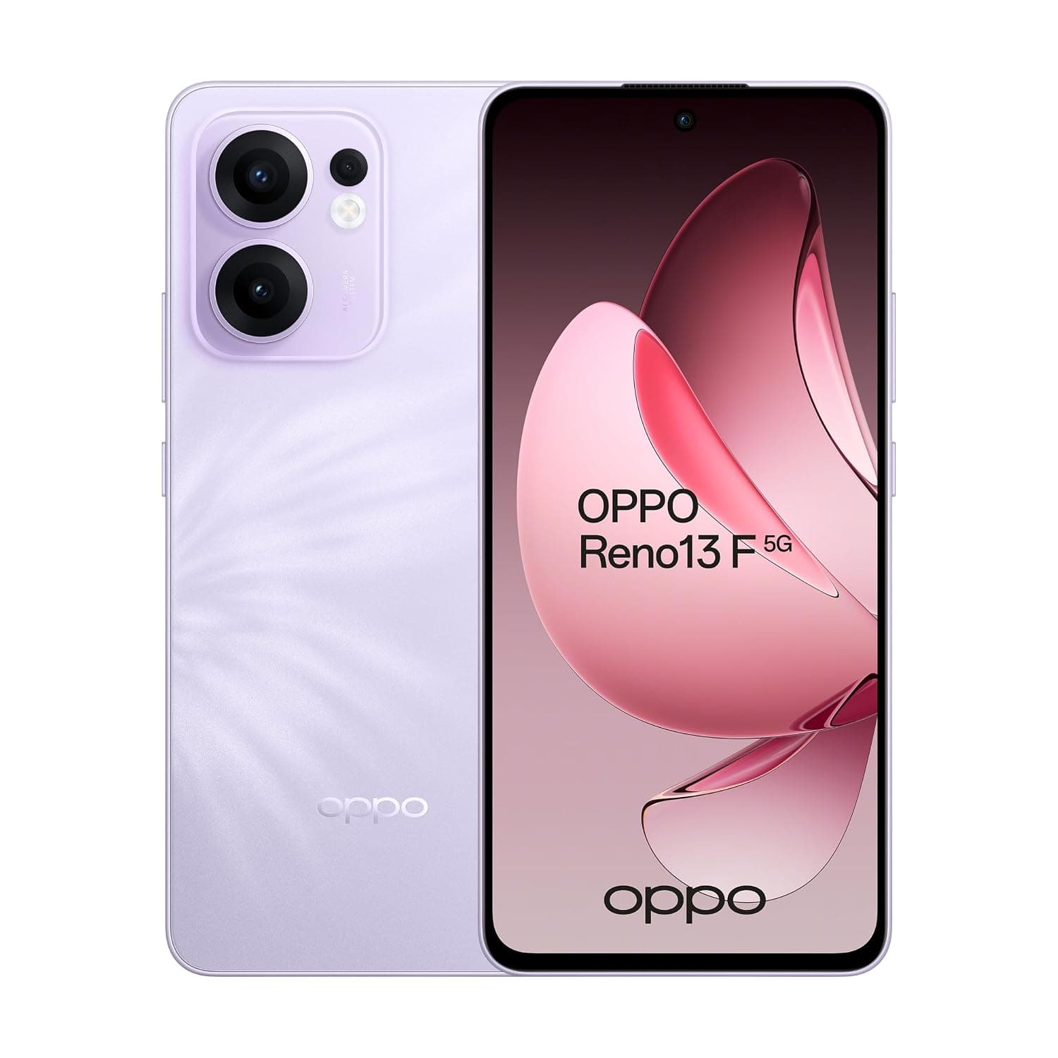 OPPO Reno13 F Dual-SIM 256GB ROM + 8GB RAM (GSM Only | No CDMA) Factory Unlocked 5G Smartphone (Plume Purple) - International Version