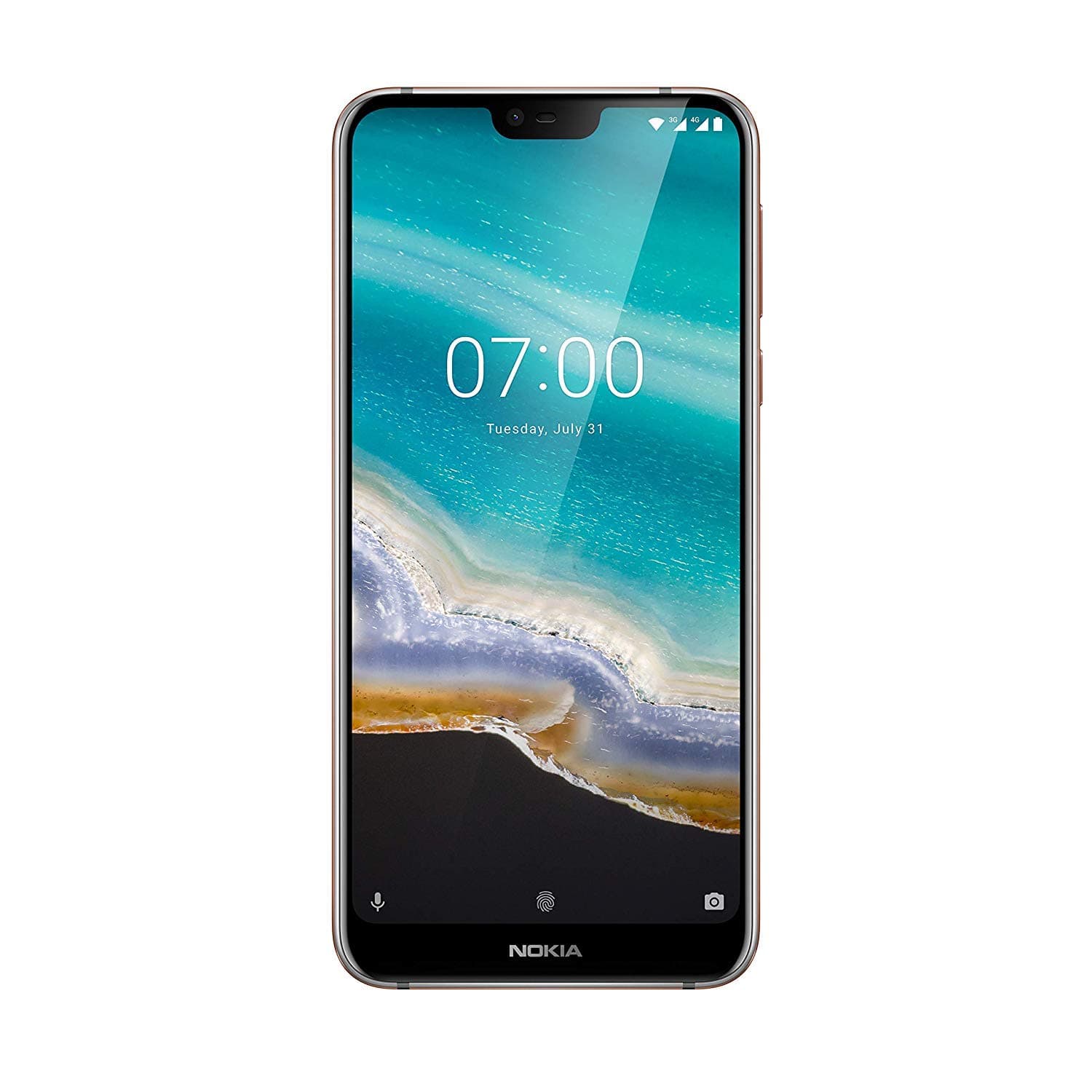 Nokia 7.1 Single-SIM 32GB ROM + 3GB RAM (GSM | CDMA) Factory Unlocked 4G/LTE Smartphone (Gloss Steel)-International Version