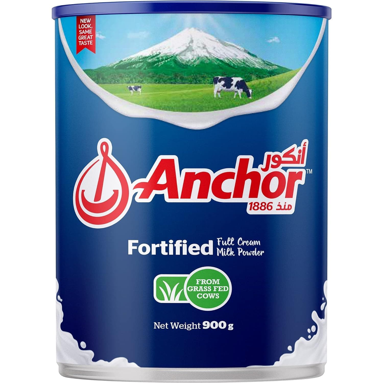 Anchor Tin Fortified Full Cream Milk Powder From Grass Fed Cows 900 g