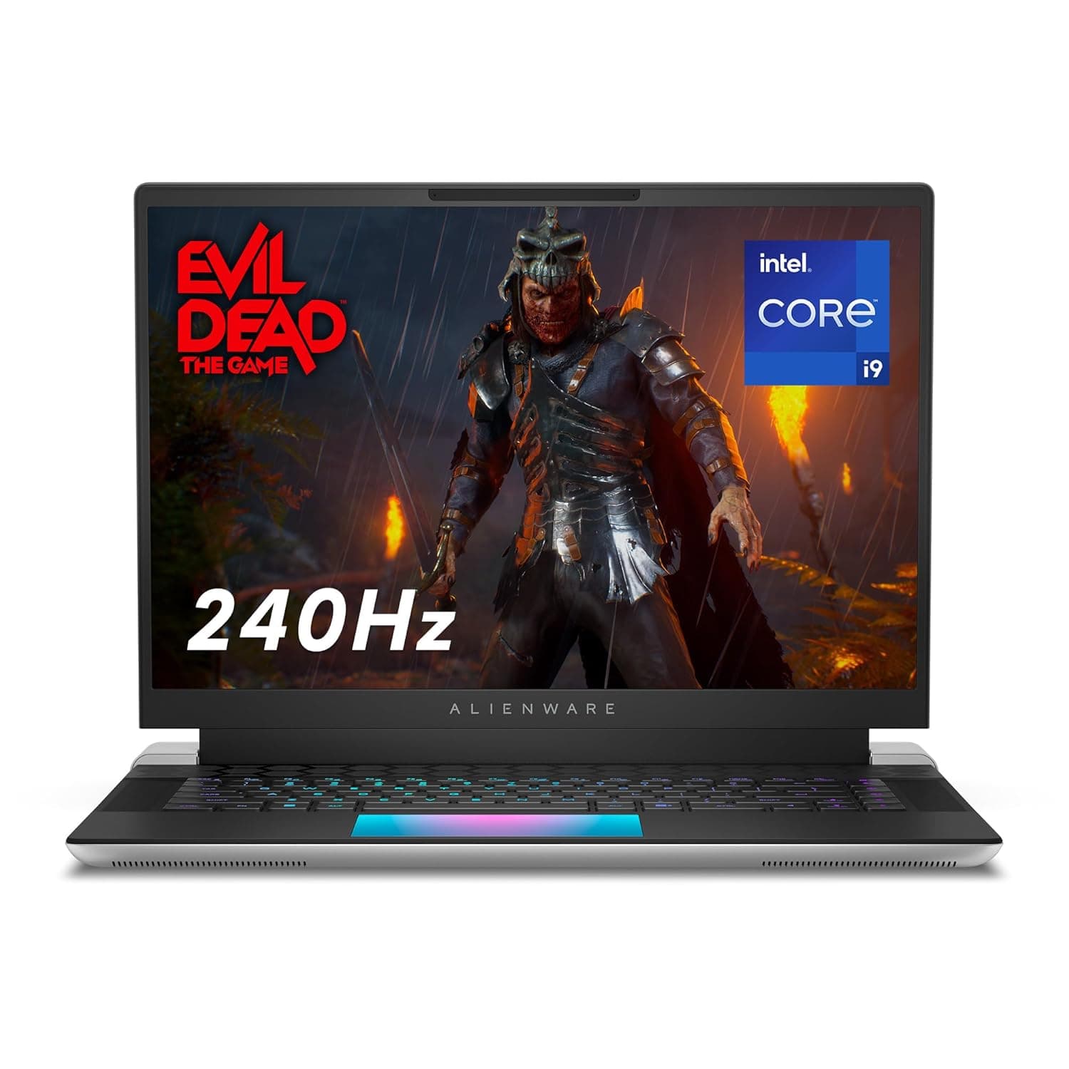 Alienware X16 R1 Gaming Laptop - 16-inch QHD+ 240Hz 3ms Display, Core i9-13900HK, 32GB LPDDR5 RAM, 1TB SSD, NVIDIA GeForce RTX 4080 12GB GDDR6, Windows 11 Home, Premium Support - Lunar Silver
