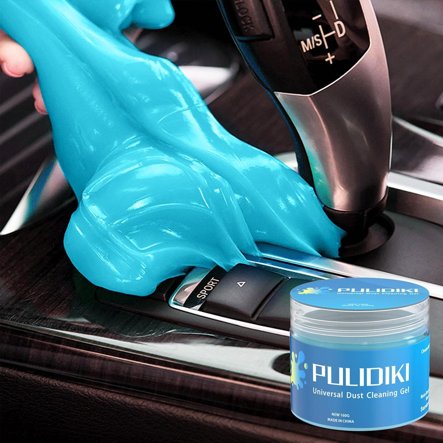 Cleaning Gel for Car, Car Cleaning Kit Universal Detailing Automotive Dust Car Crevice Cleaner Auto Air Vent Interior Detail Removal Putty Cleaning Keyboard Cleaner for Car Vents, PC, Laptops, Cameras