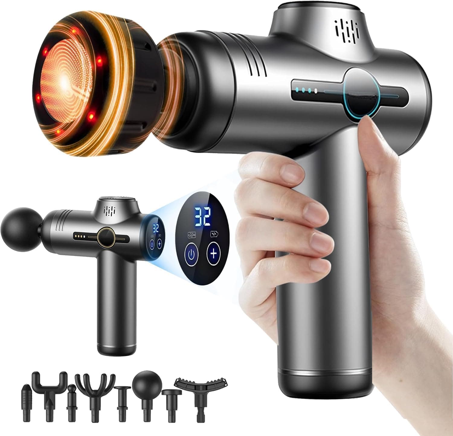 Massage Gun, Mini Massage Gun - Portable Handheld Muscle Pain Relief and Recovery Tool, Compact and Convenient for Travel and Home Use