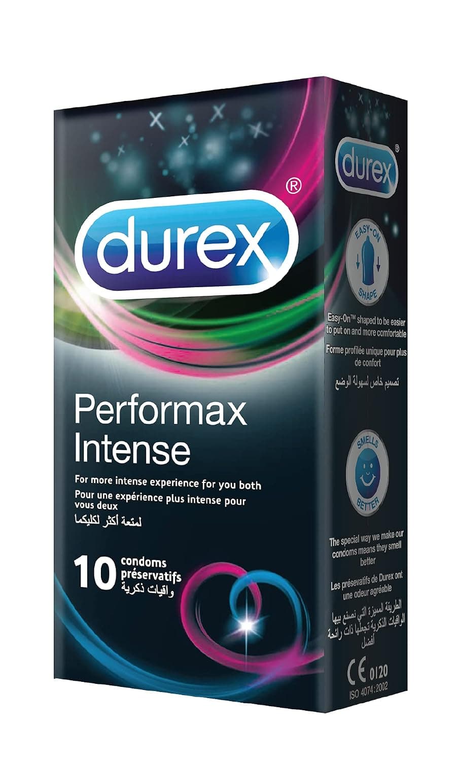 Durex Mutual Pleasure Condoms Designed for Him & Her- 10 Pieces