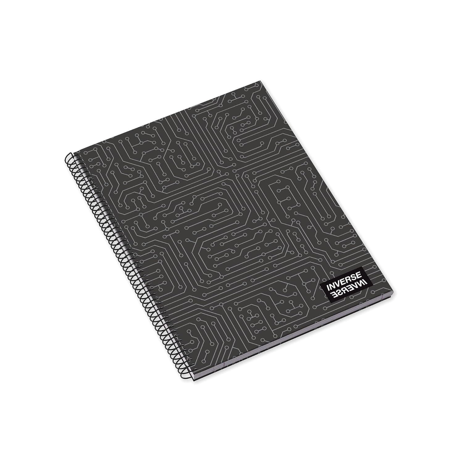 Ambar 80 Sheets 90 GSM Inverse Teen Hard Cover Spiral Note Book, A4 Size