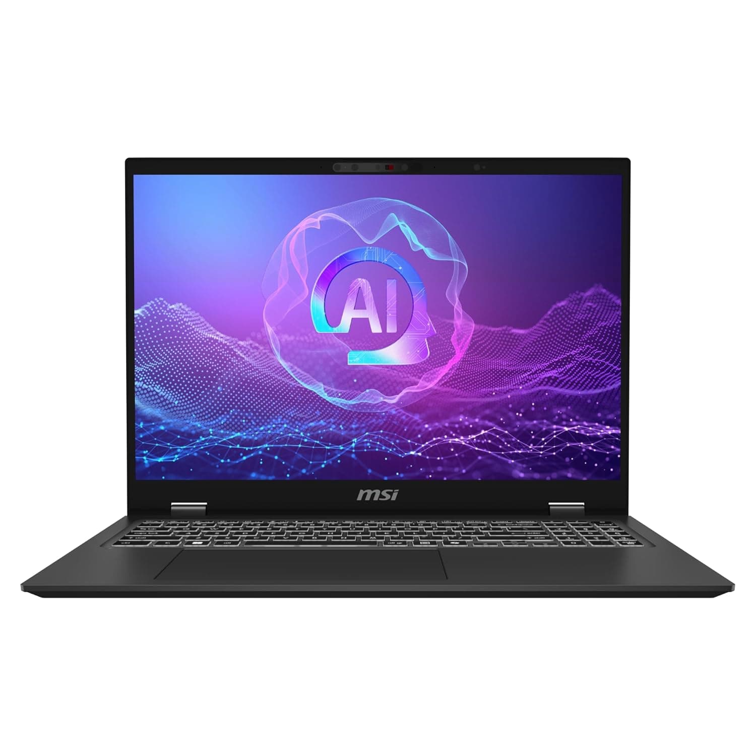 MSI Prestige 16 AI+ Evo|Ultra7 258V|16“ 16:10 QHD+ (2560x1600), 400nits|Emb 32GB LPDDR5x|1TB SSD|Intel Arc Graphics|Intel Killer Wi-Fi7|Single backlight Keyboard(White)|4cell, 99Whr|Win11|Stellar Gray