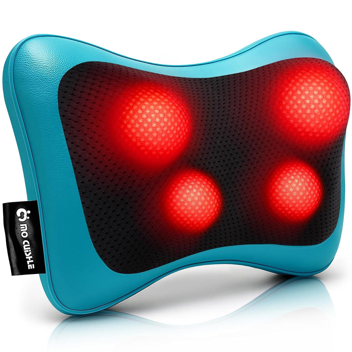 MOCUISHLE Shiatsu Neck Back Massager Pillow with Heat, Deep Tissue Kneading Massage for Back, Neck, Shoulder, Leg, Foot, Gift for Men Women Mom Dad, Stress Relax Mothers Day, Fathers Day