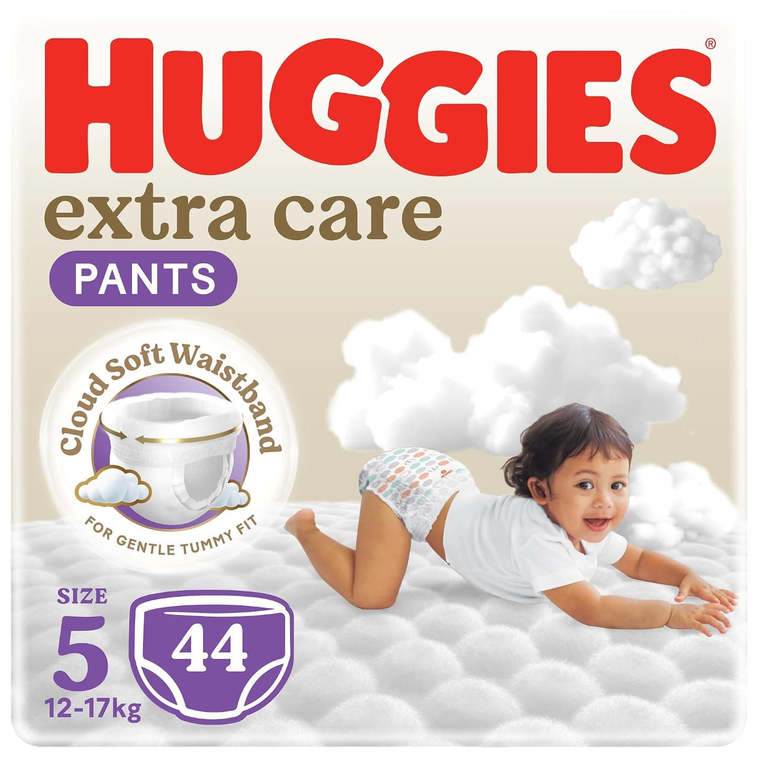 Huggies Extra Care Culotte Size 5 (12-17 KG) 44 Pants