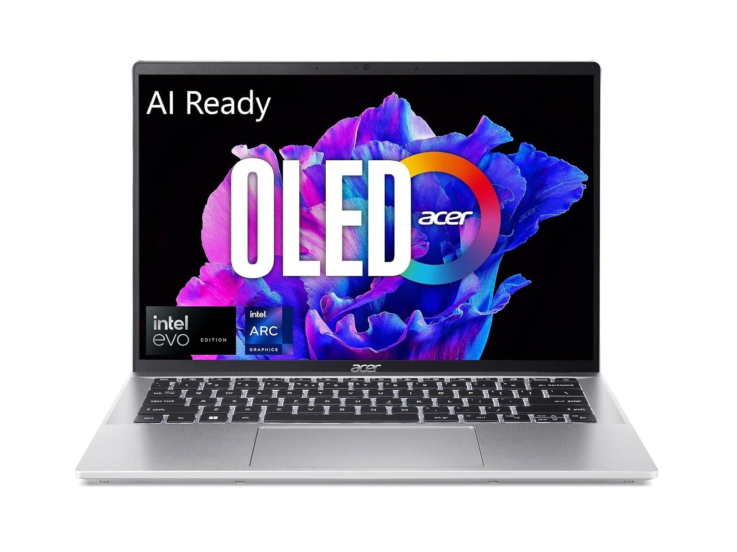 Acer Swift Go 14 - Intel Evo Thin & Light Laptop | 14" OLED 2880 x 1800 90Hz Display | Unlock AI Experiences | Intel Core Ultra 5 | ARC Graphics | 16GB LPDDR5X | 512GB SSD