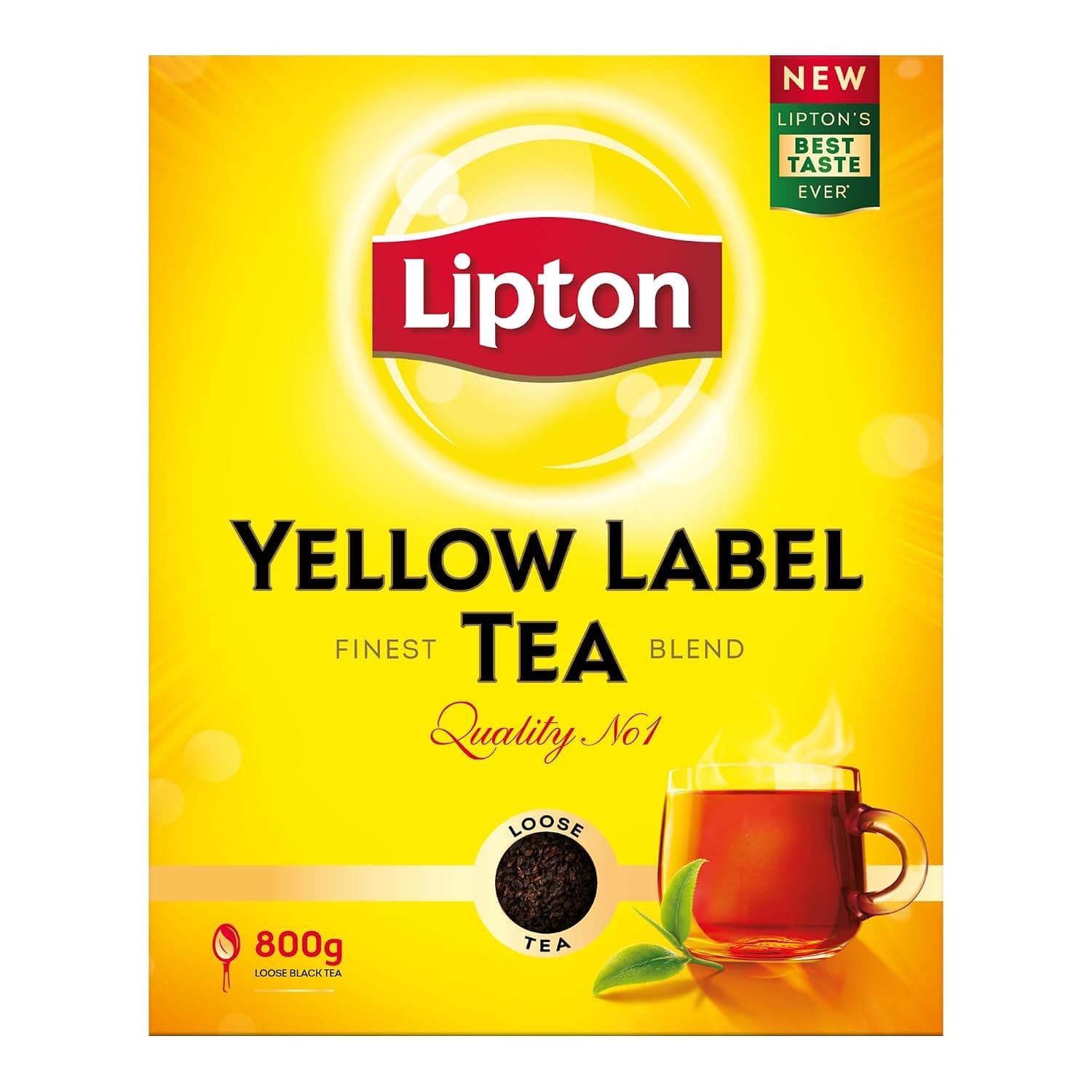 Lipton Yellow Label Loose Tea, 800g - Pack of 1