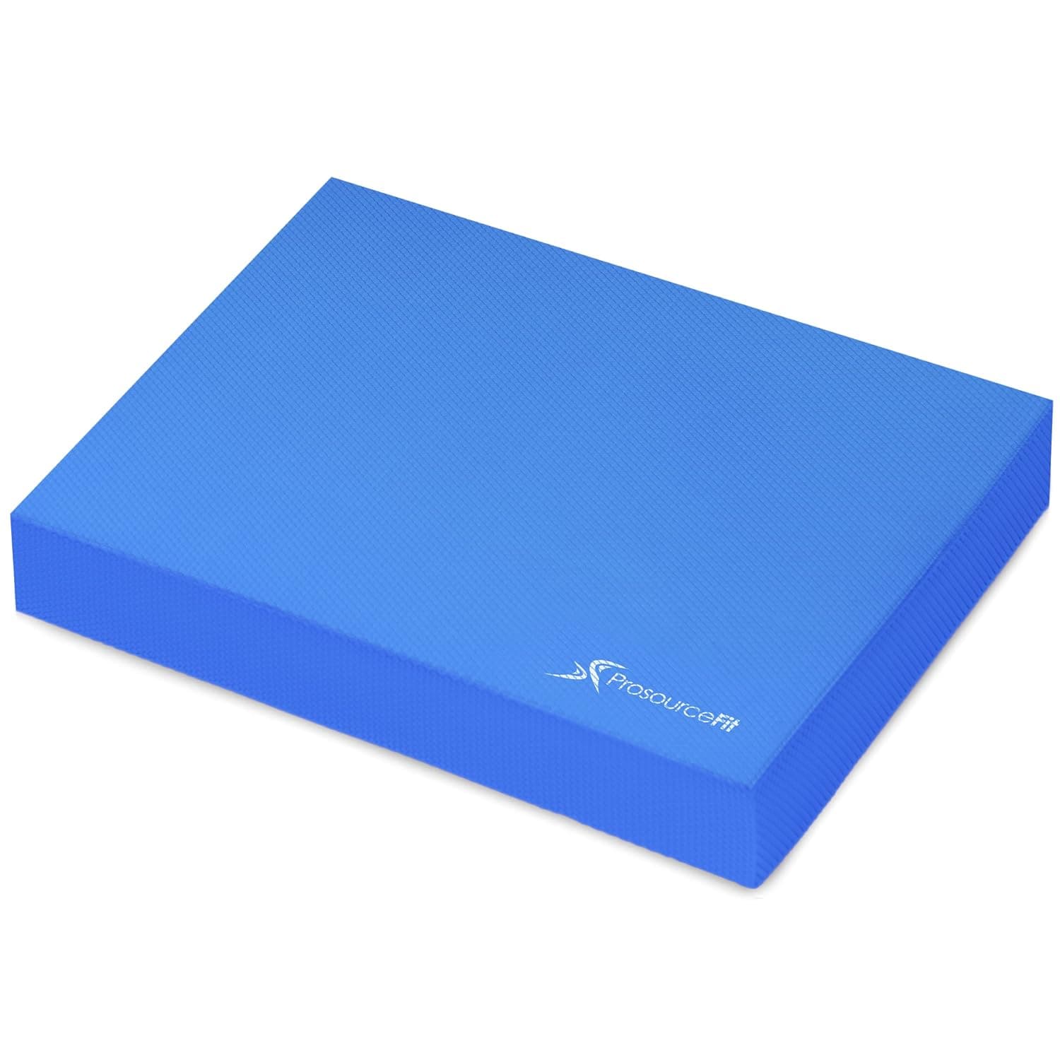 ProsourceFit Exercise Balance Pad – Cushioned Non-Slip Foam Mat & Knee Pad for Fitness, Stability Training, Physical Therapy, Yoga