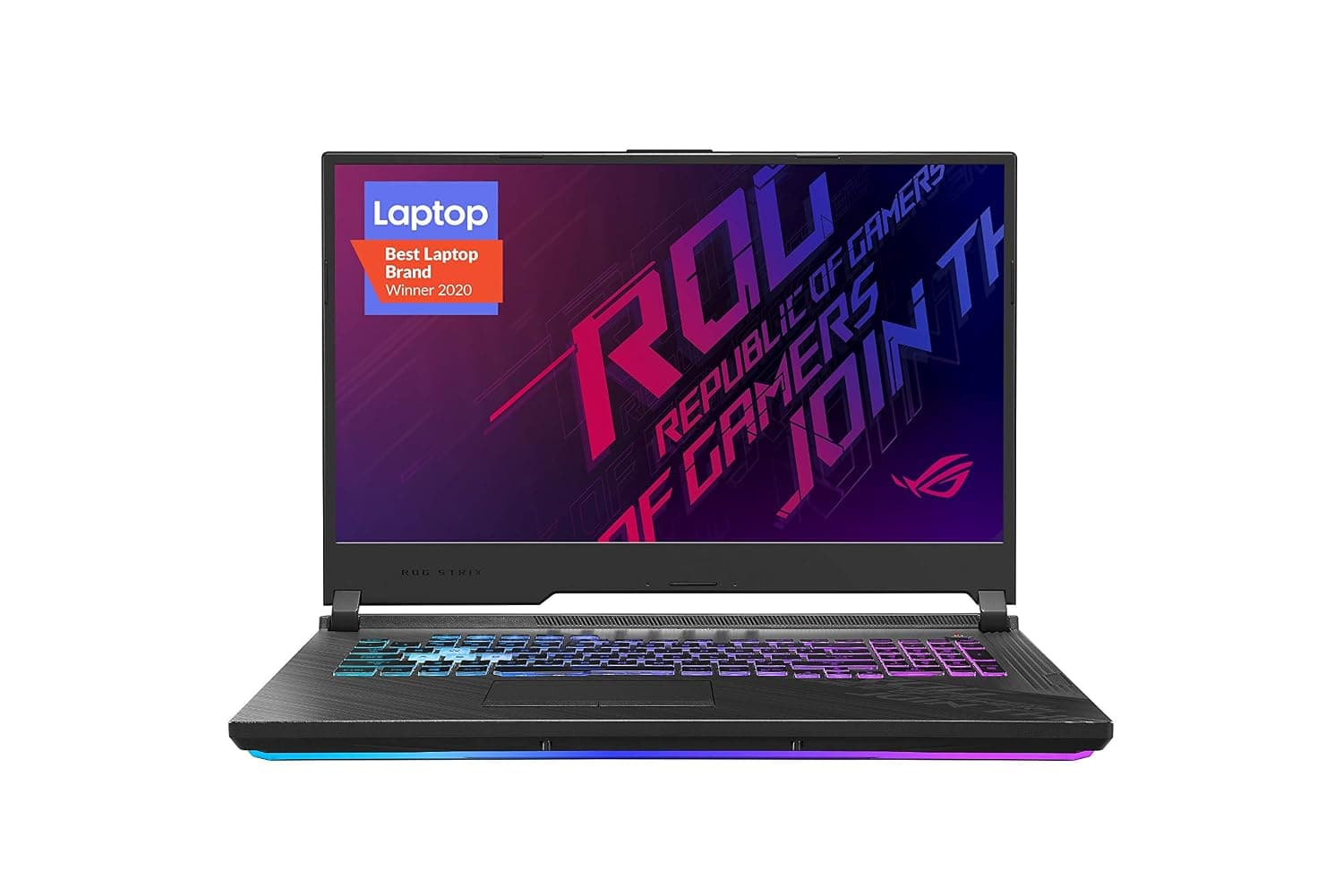 ASUS ROG Strix G17 (2020) Gaming Laptop, 17.3? 144Hz FHD IPS Type Display, NVIDIA GeForce RTX 2070, Intel Core i7-10750H, 16GB DDR4, 512GB PCIe NVMe SSD, RGB Keyboard, Windows 10, Black, G712LW-ES74