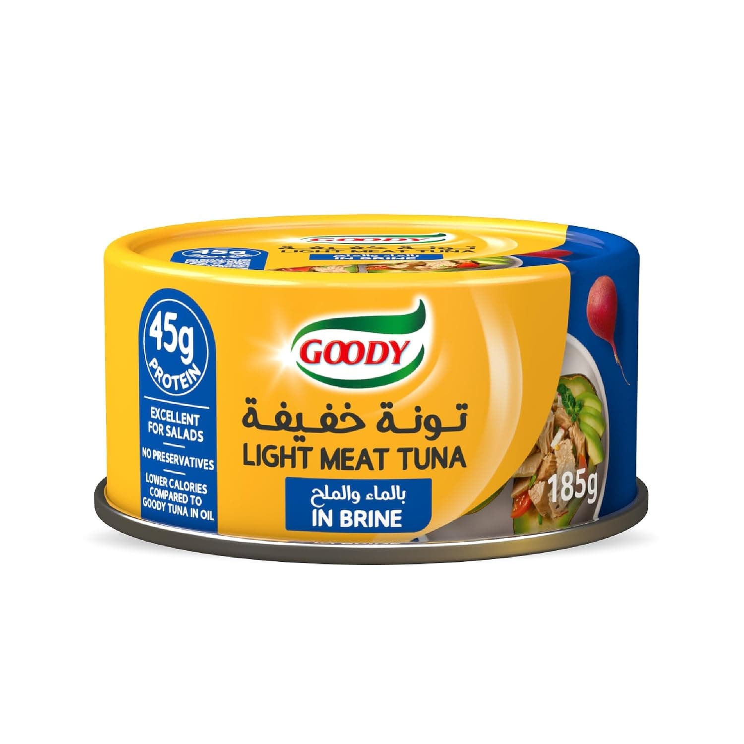 Goody Light Meat Tuna In Brine - 185gm