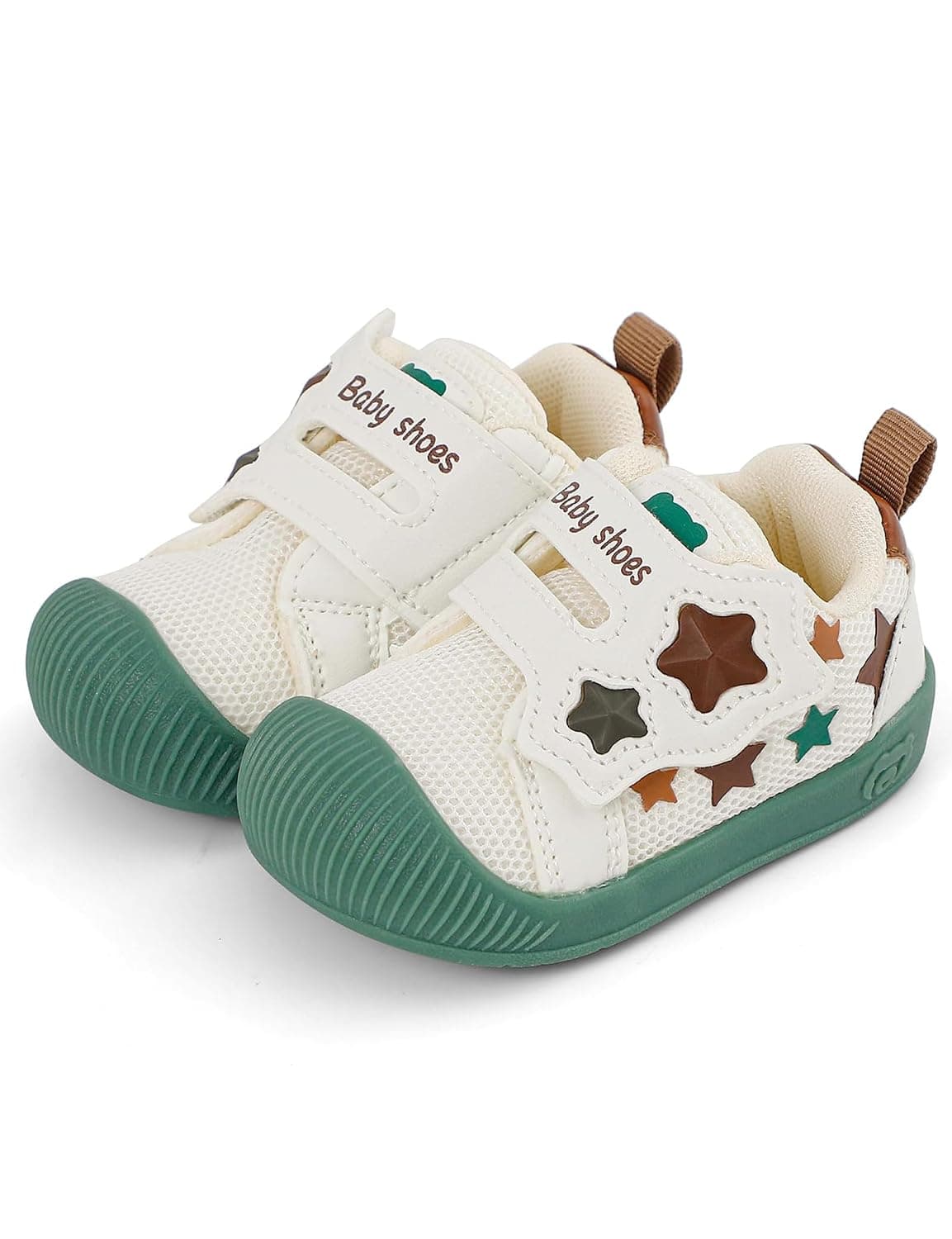 ZONEY Baby Boys Girls Shoes Toddler Infant First Walkers Shoes Lightweight Breathable Mesh Anti-Slip Trainers Shoes Sneakers