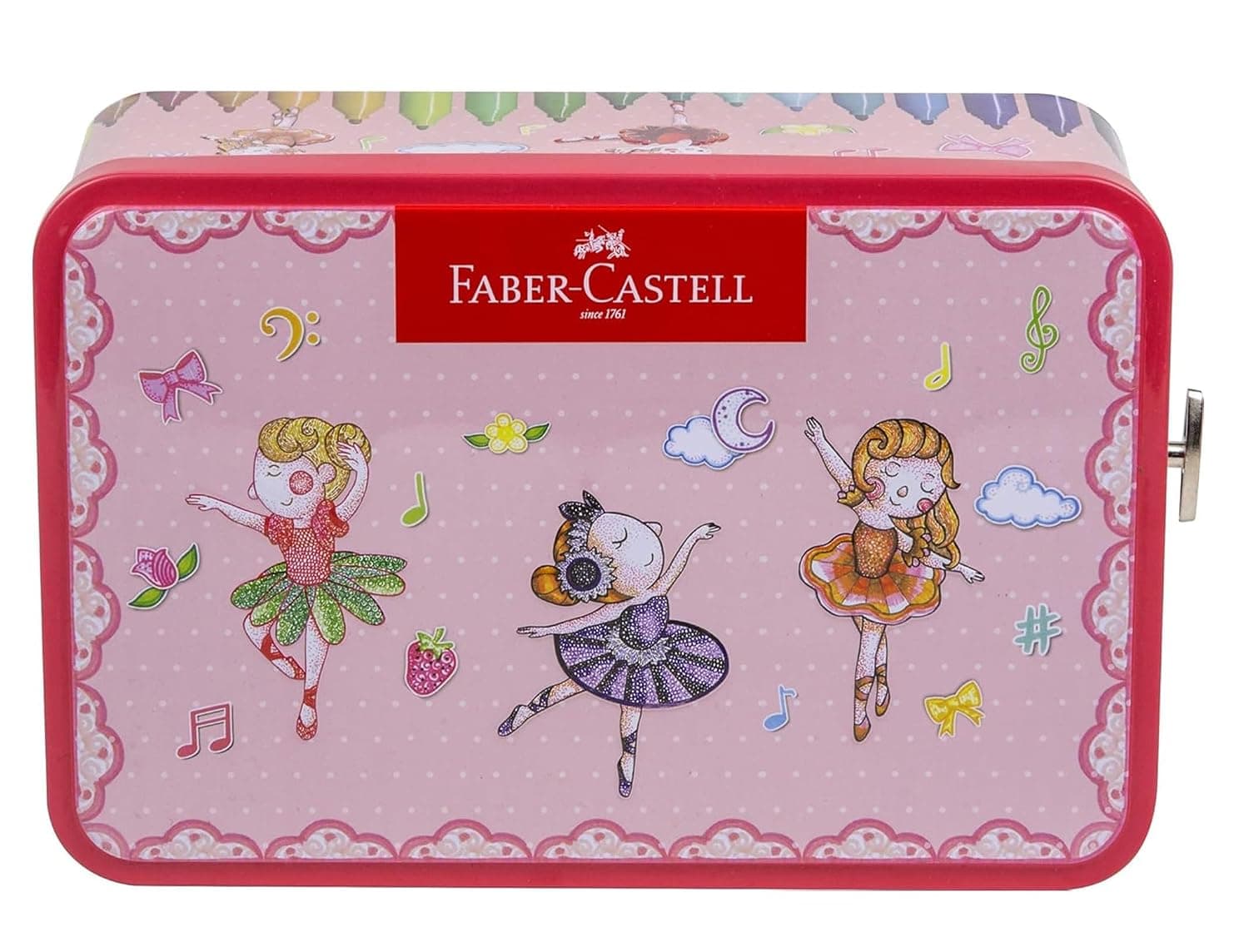 Faber-Castell Connector Pen in Ballerina Music Box 25-Piece Set, Multicolor