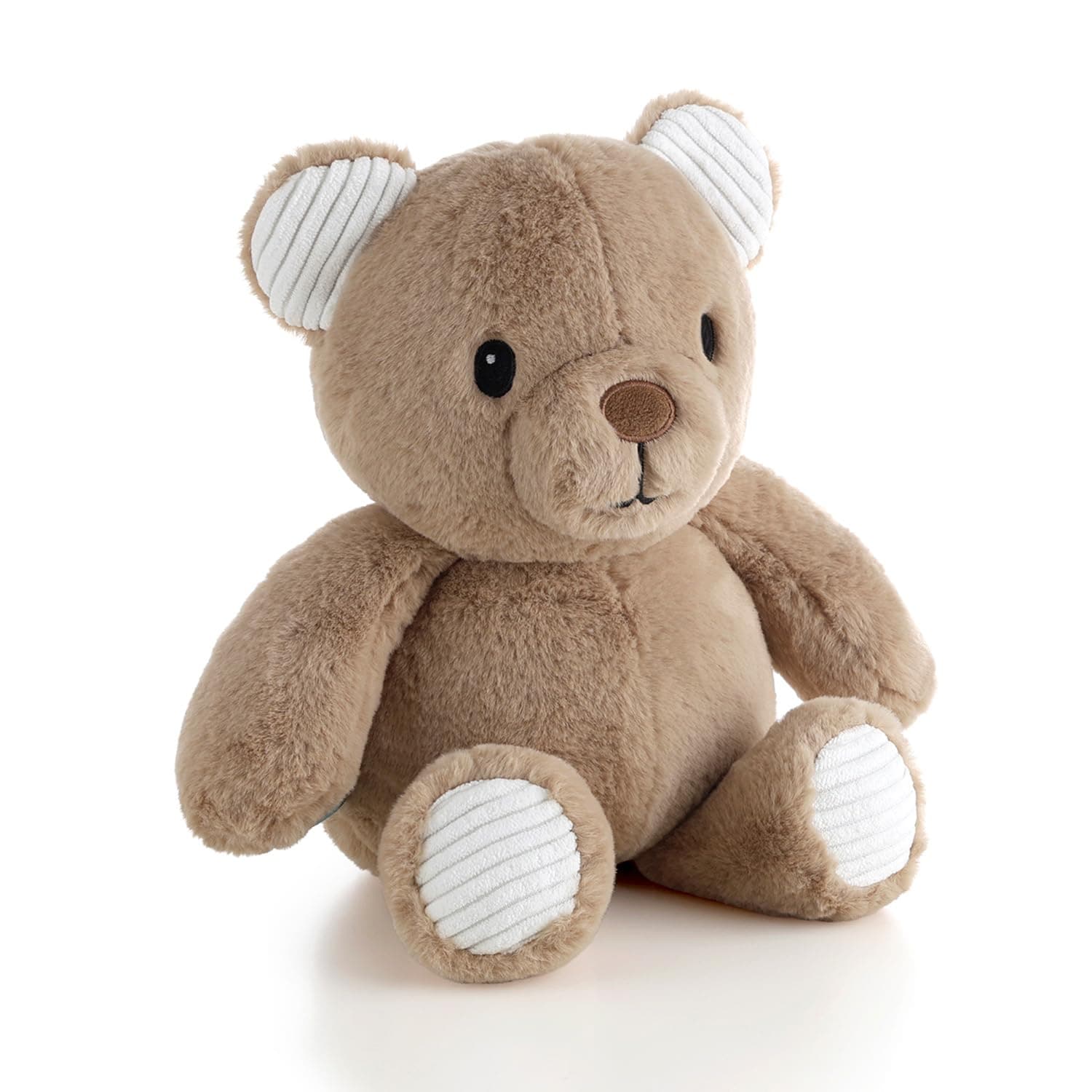 The Peanutshell Stuffed Animals Bear - Plush Toys for Baby Boy or Girl,0-6-12-18-24 Months Infant Newborn Baby Toys for Babies and Toddlers, 0 6 Month Nursery Decor, and Gifts