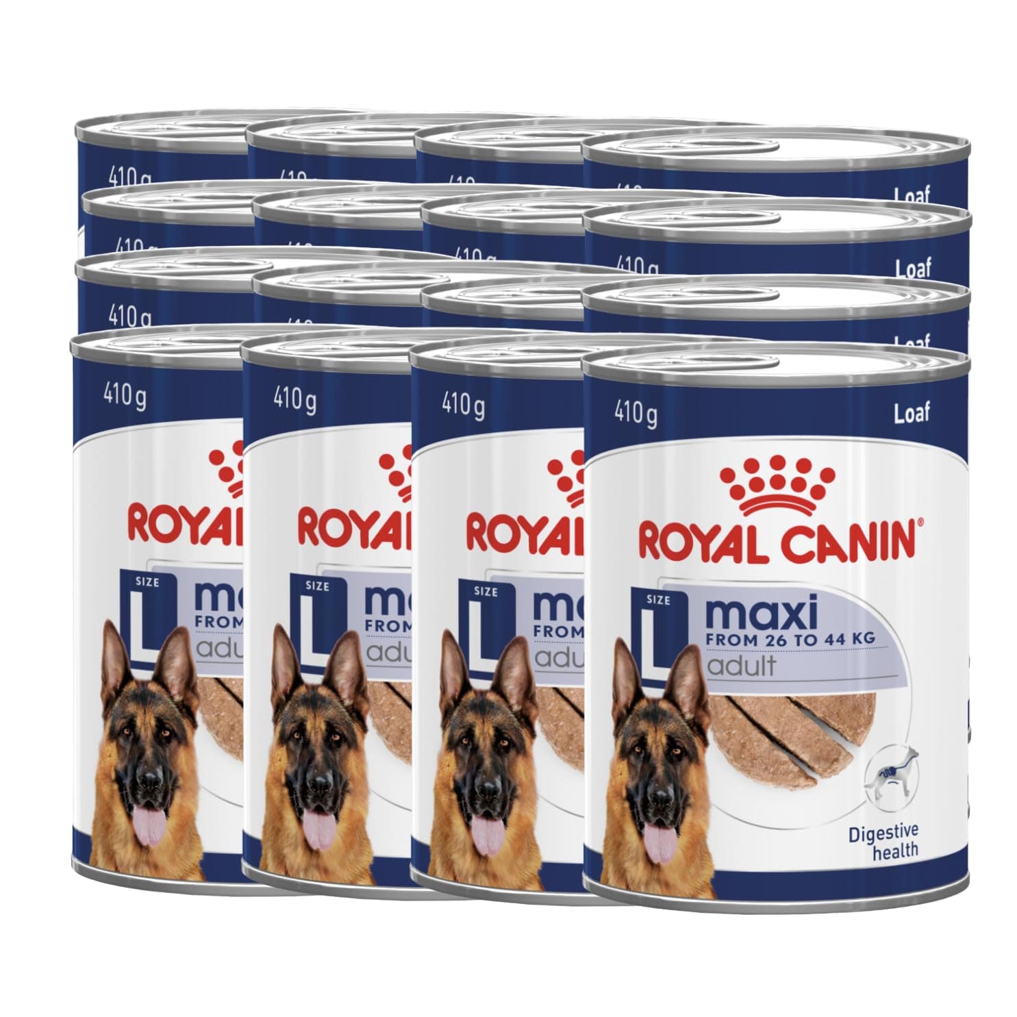 Royal Canin Size Health Nutrition Maxi Adult (Wet Food - Can) 12 x 410 g