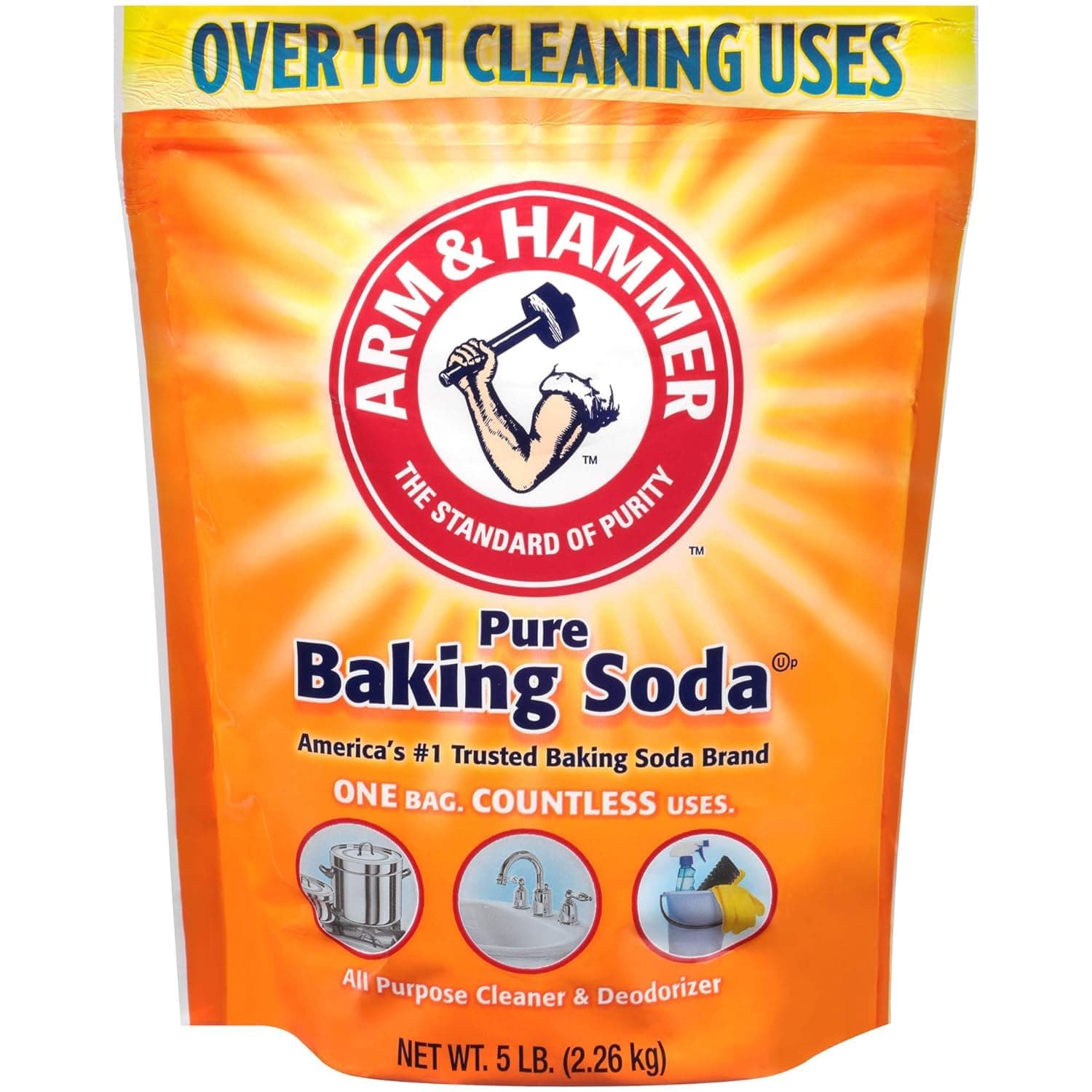 Arm & Hammer Baking Soda, 2.26kg