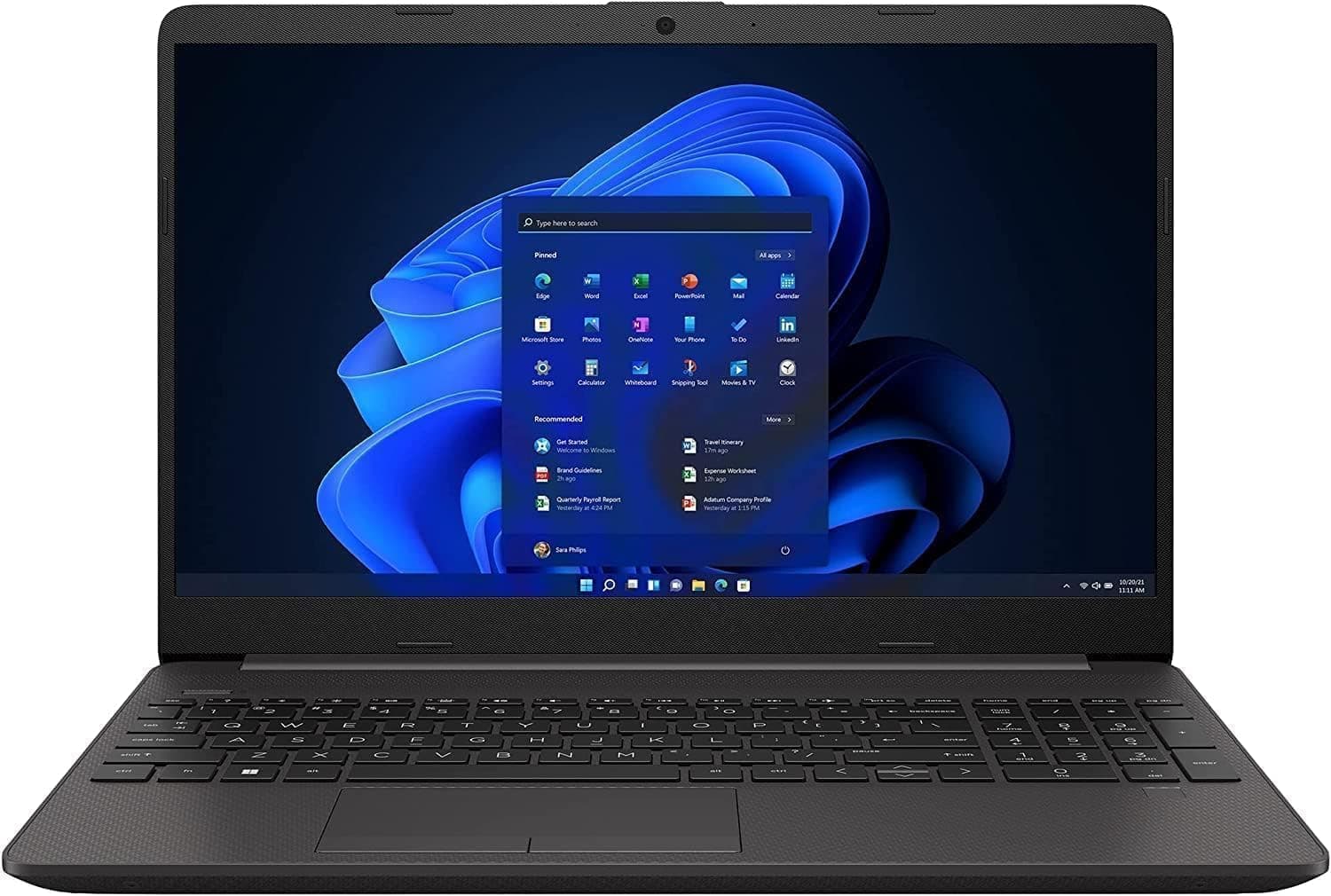 HP 250 G9 6F203EA Laptop Notebook Intel N4500 15.6" HD Display 8GB DDR4 RAM NVMe SSD 256GB Windows 11 Home