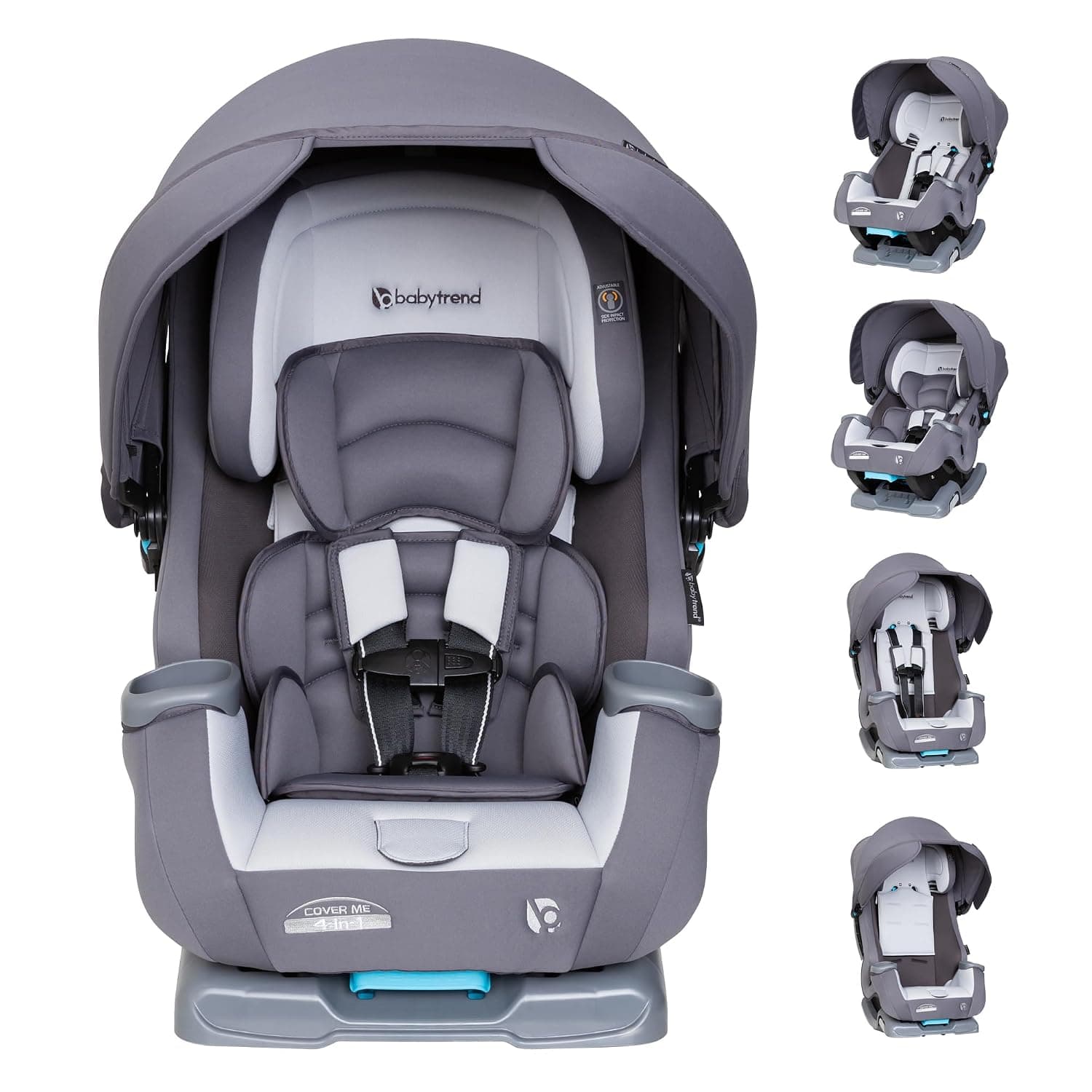 Baby Trend Cover Me™ 4-in-1 Convertible Car Seat, Vespa