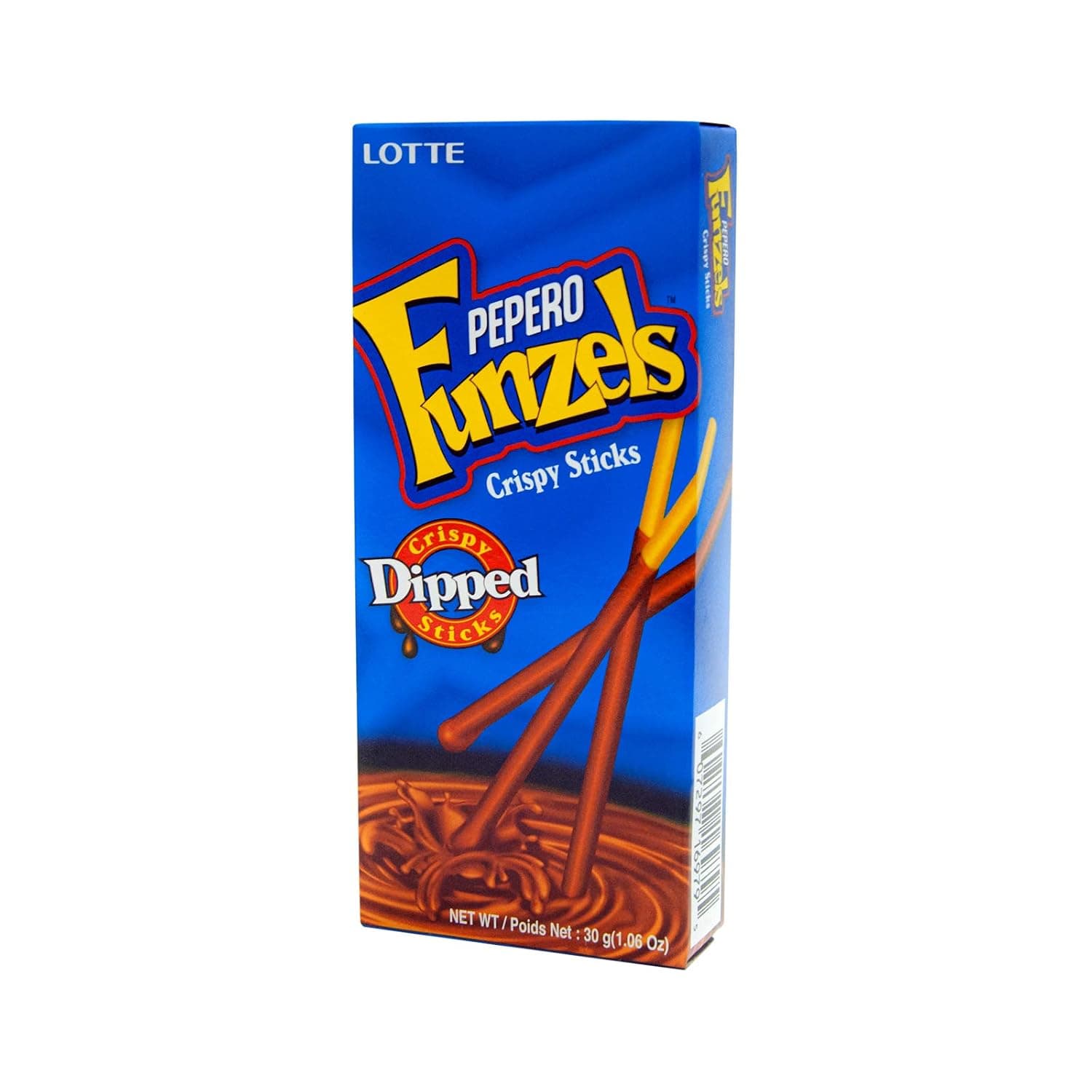 Lotte Funzels Crispy Chocolate Sticks 30g