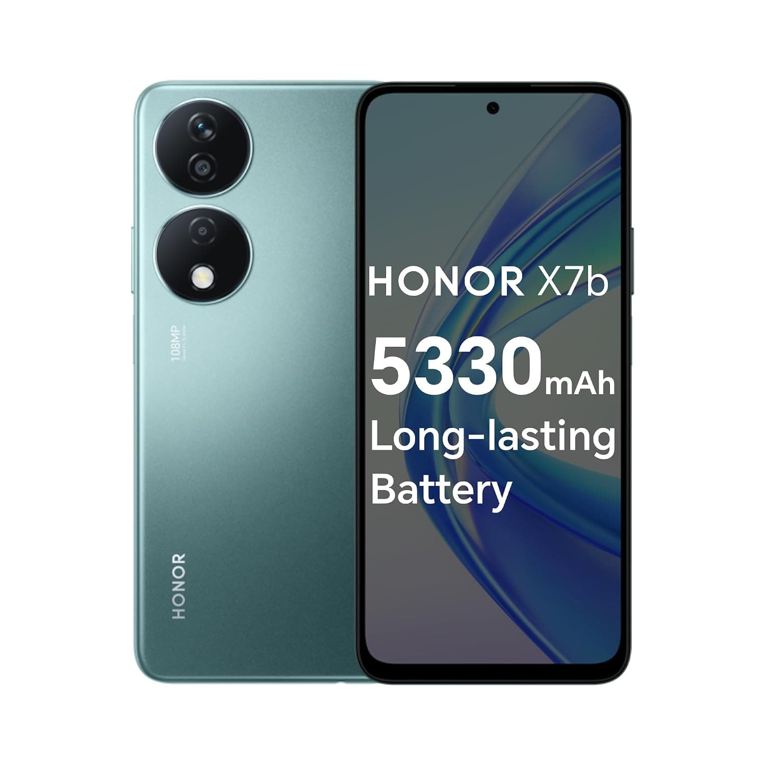Honor X7b DUAL SIM 128GB ROM + 6GB RAM (GSM ONLY | NO CDMA) Factory Unlocked 4G/LTE Smartphone (Emerald Green) - International Version