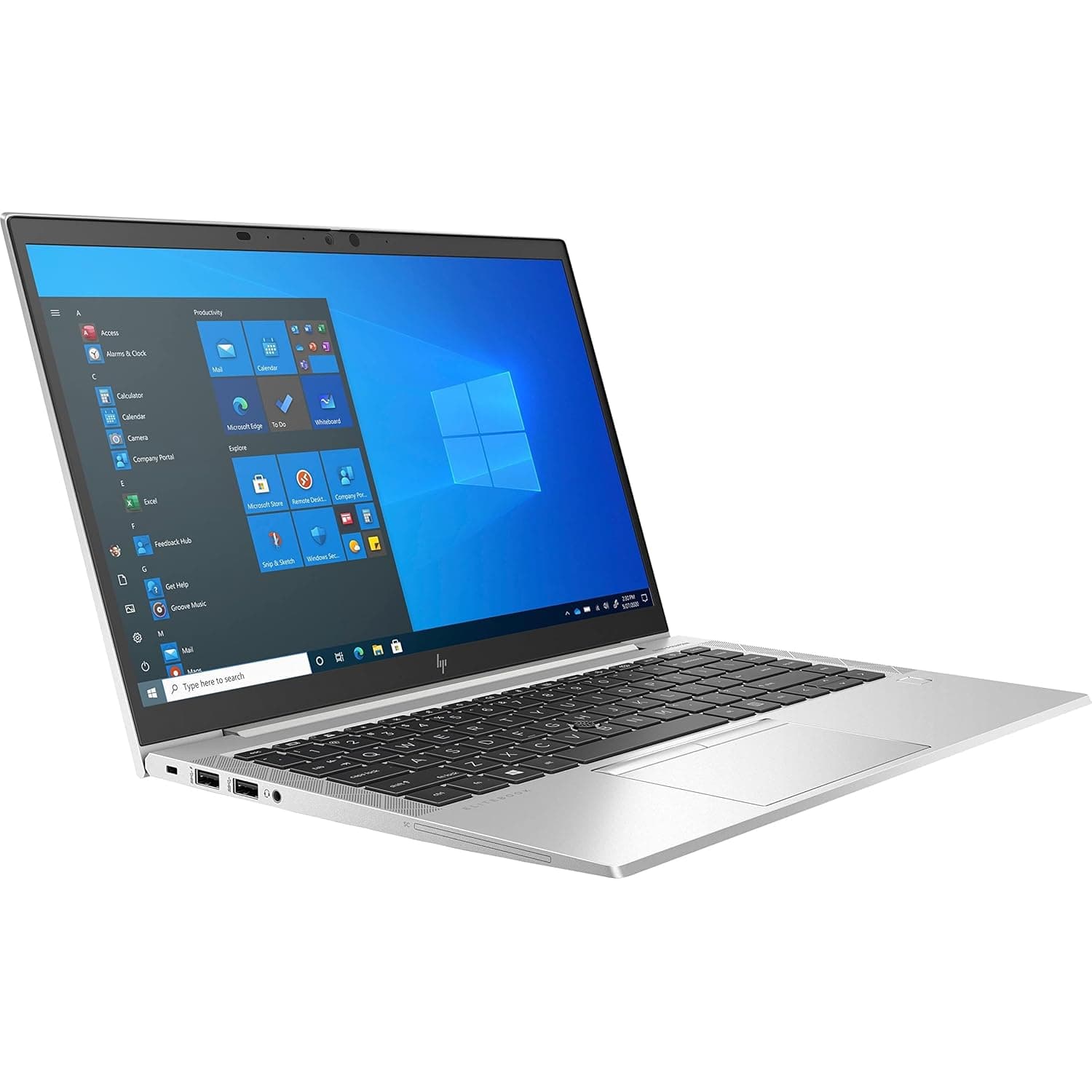 لابتوب اتش بي ايليت بوك 845 G8 14 بوصة - FHD 1920 × 1080 ايه ام دي رايزن 5 برو 5650U سداسي النواة (6 كور) 2.30 جيجاهرتز وذاكرة رام 16 جيجابايت 256 جيجابايت SSD (مجدد)