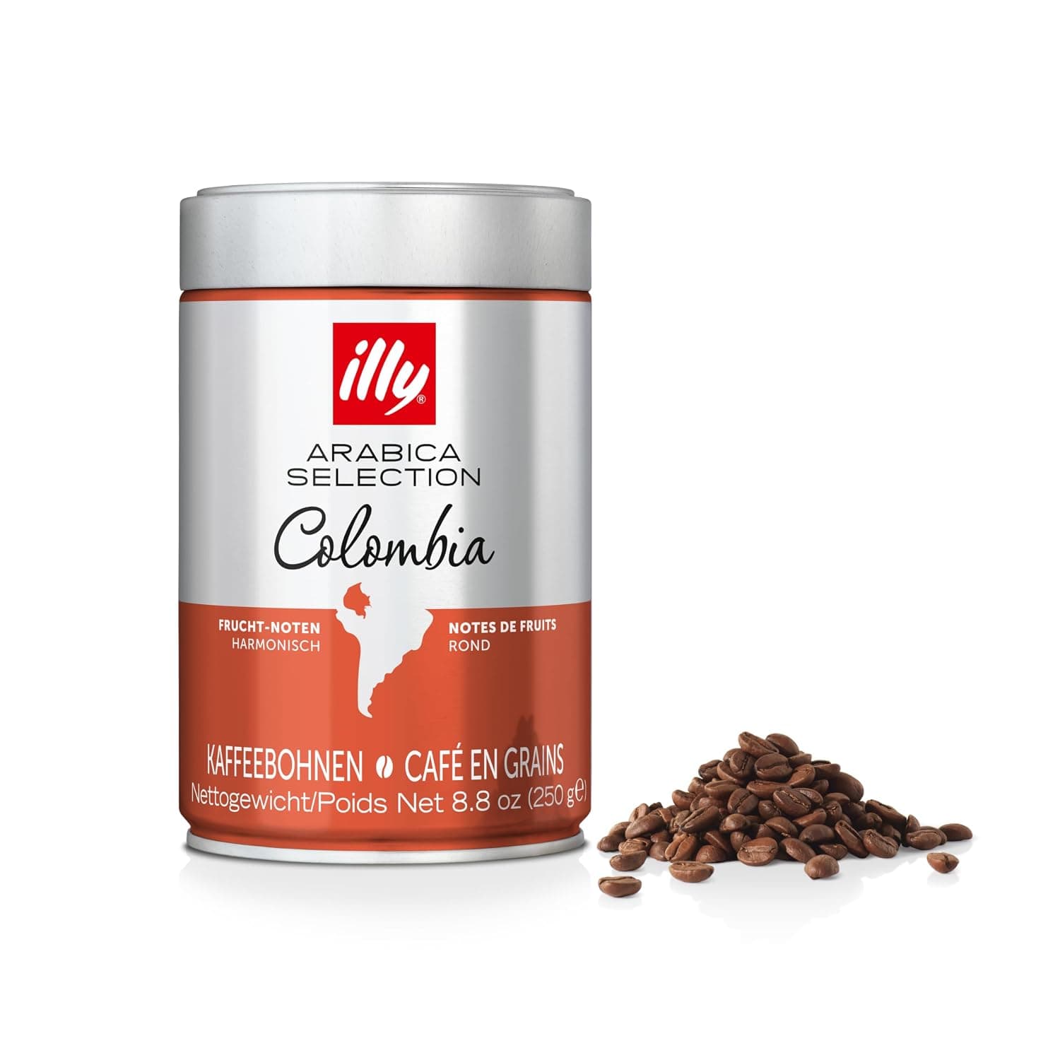 illy Coffee Beans - Colombia Single Origin, 250 gms