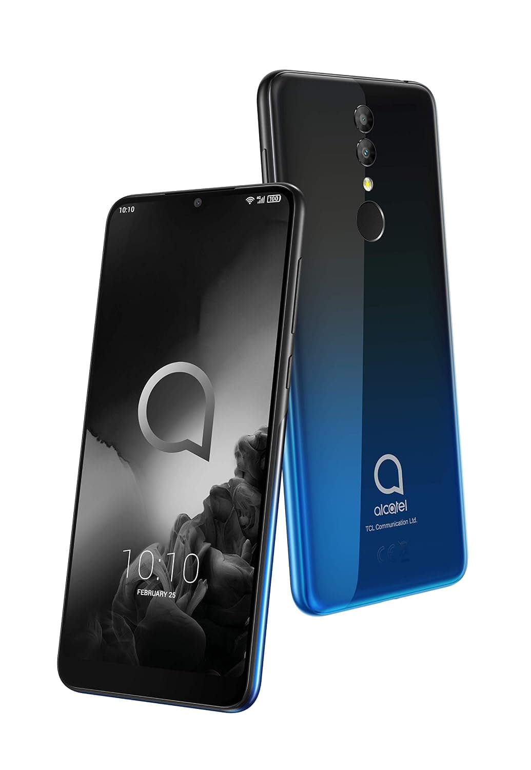 Alcatel 3 (2019) Dual-SIM 32GB ROM + 3GB RAM (GSM Only | No CDMA) Factory Unlocked 4G/LTE Smartphone (Black) - International Version